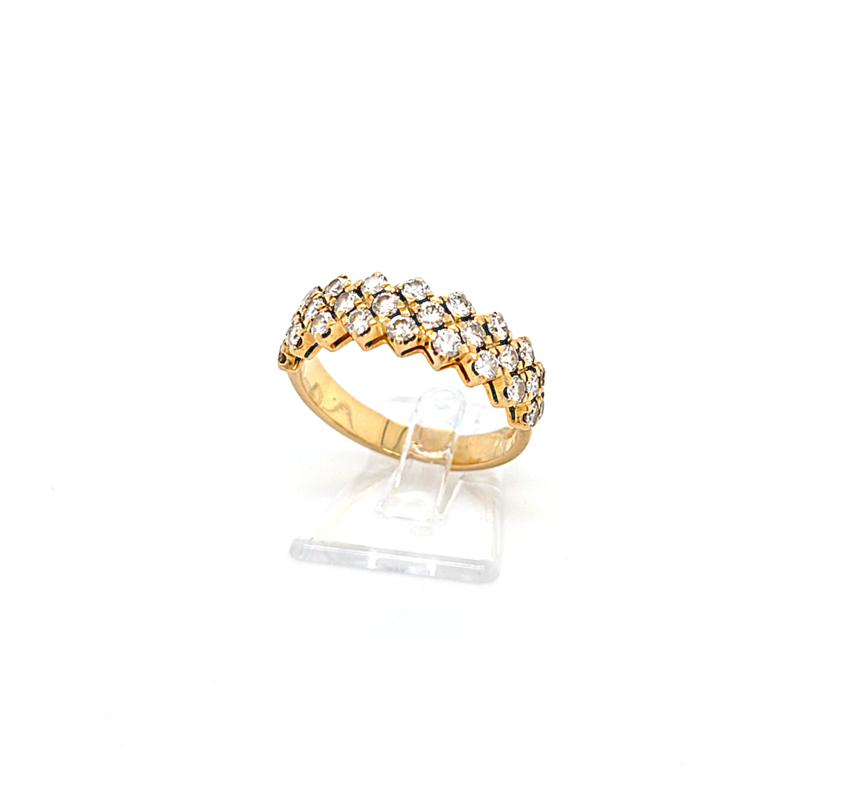 Ring Gold 750 Brillanten Damen Geschenk Schmuck