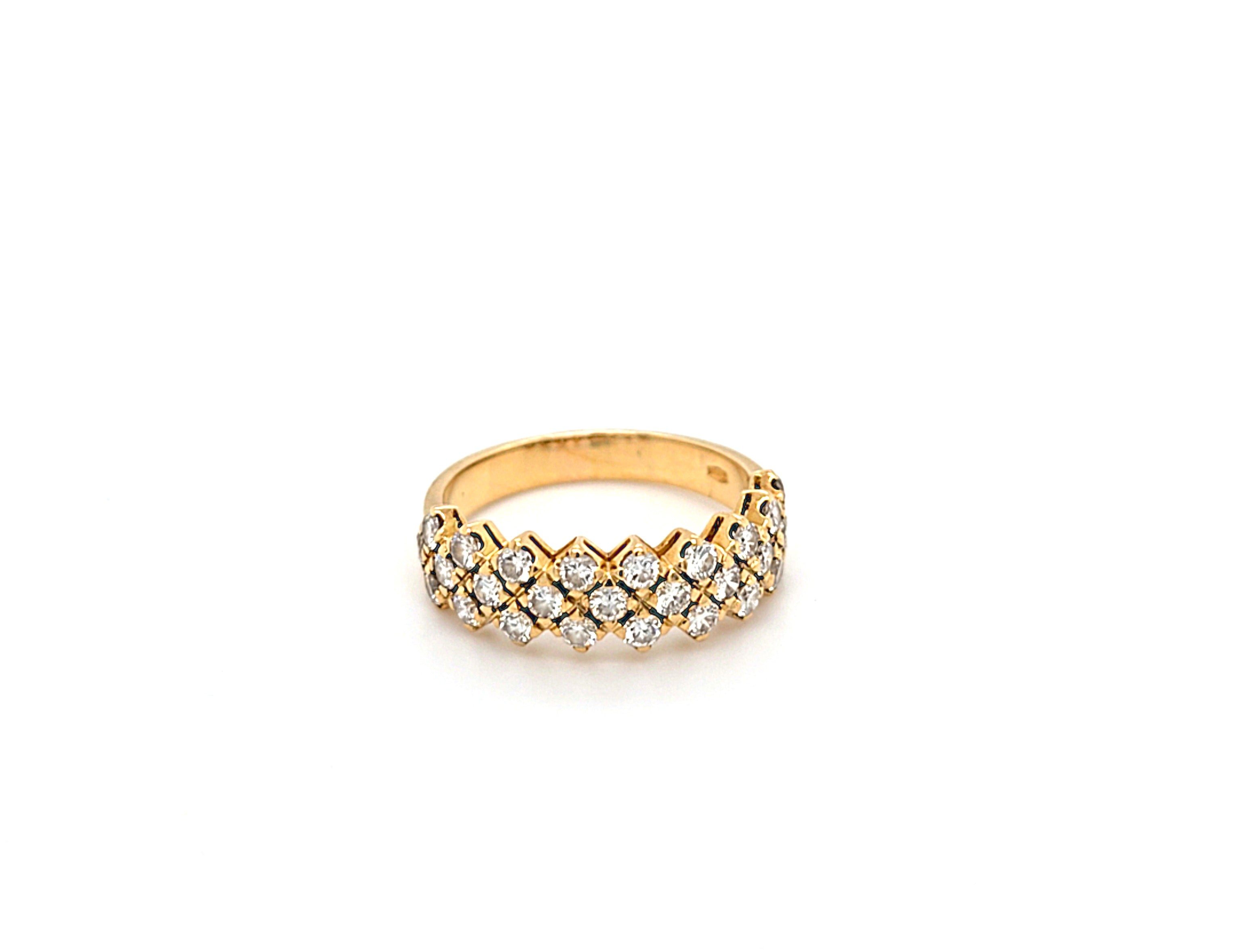 Ring Gold 750 Brillanten Damen Geschenk Schmuck