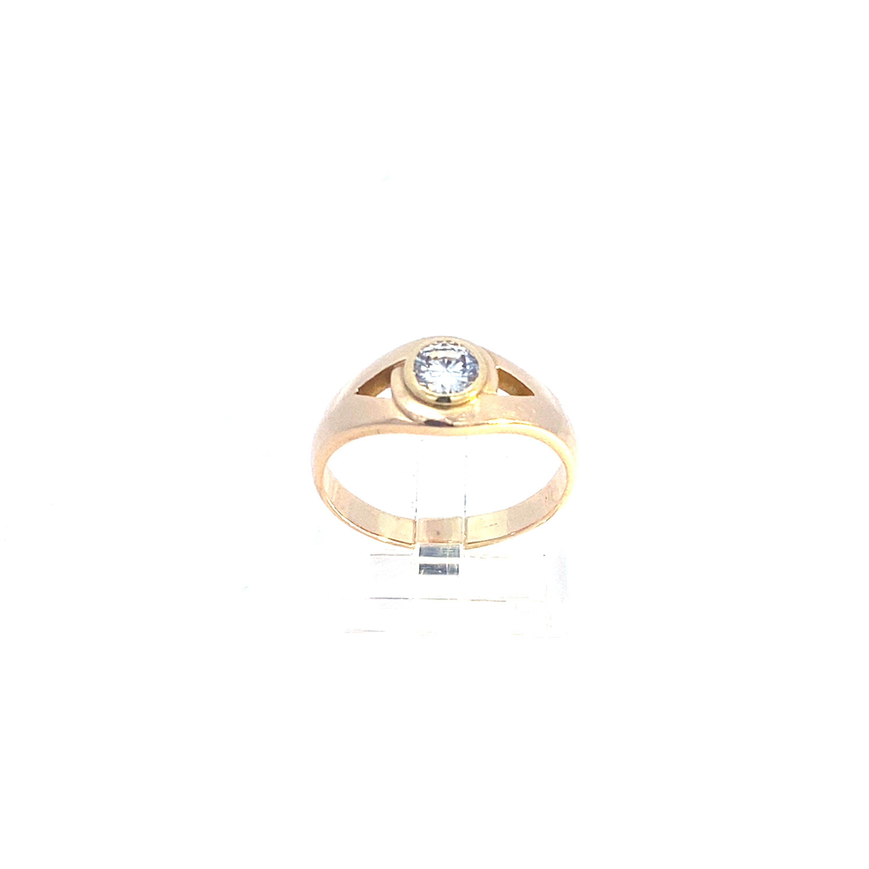 Brillantring Gelbgold 585 / 14 kt 60*