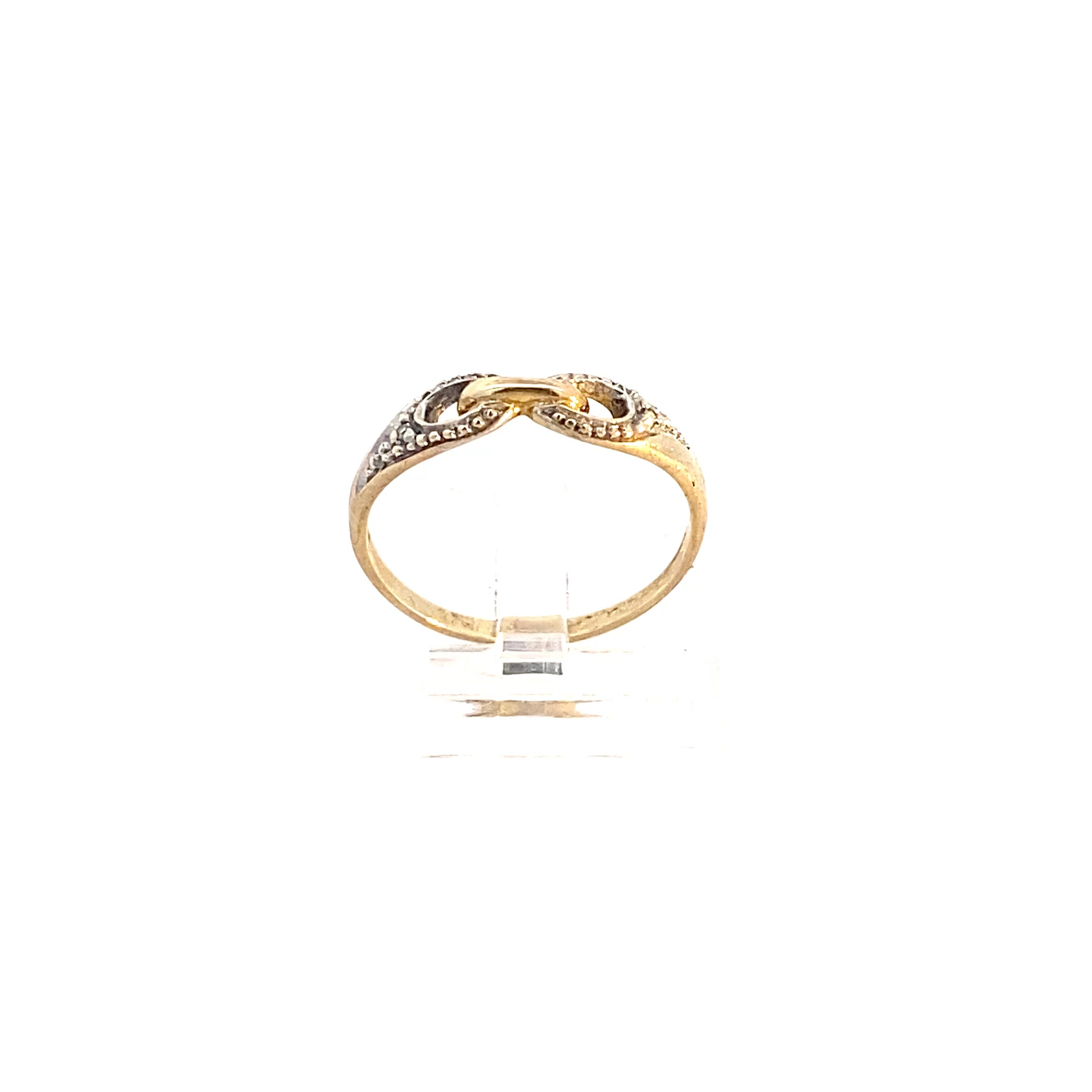Brillantring Gelbgold 333 / 8 kt