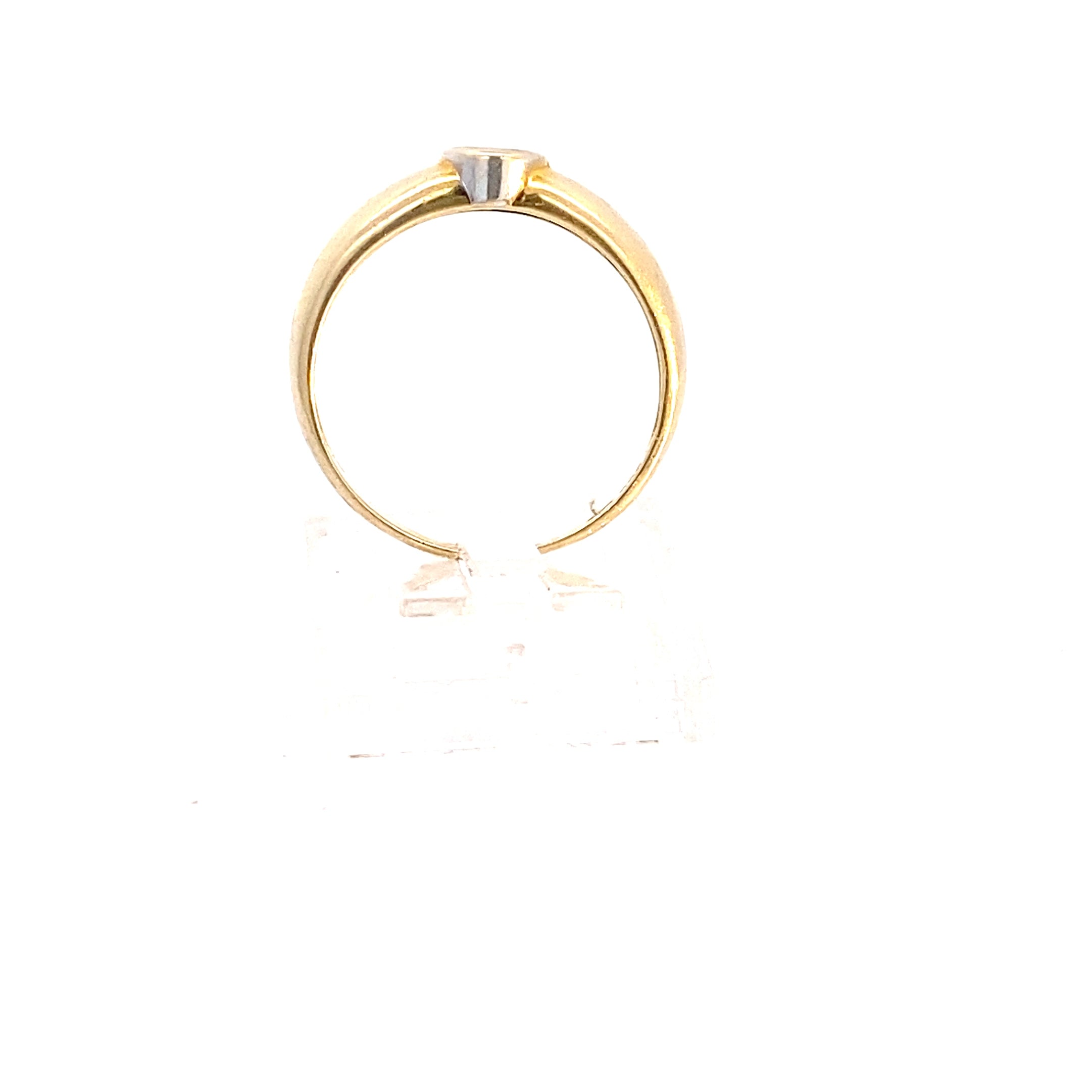 Brillantring Gelbgold 585 / 14 kt