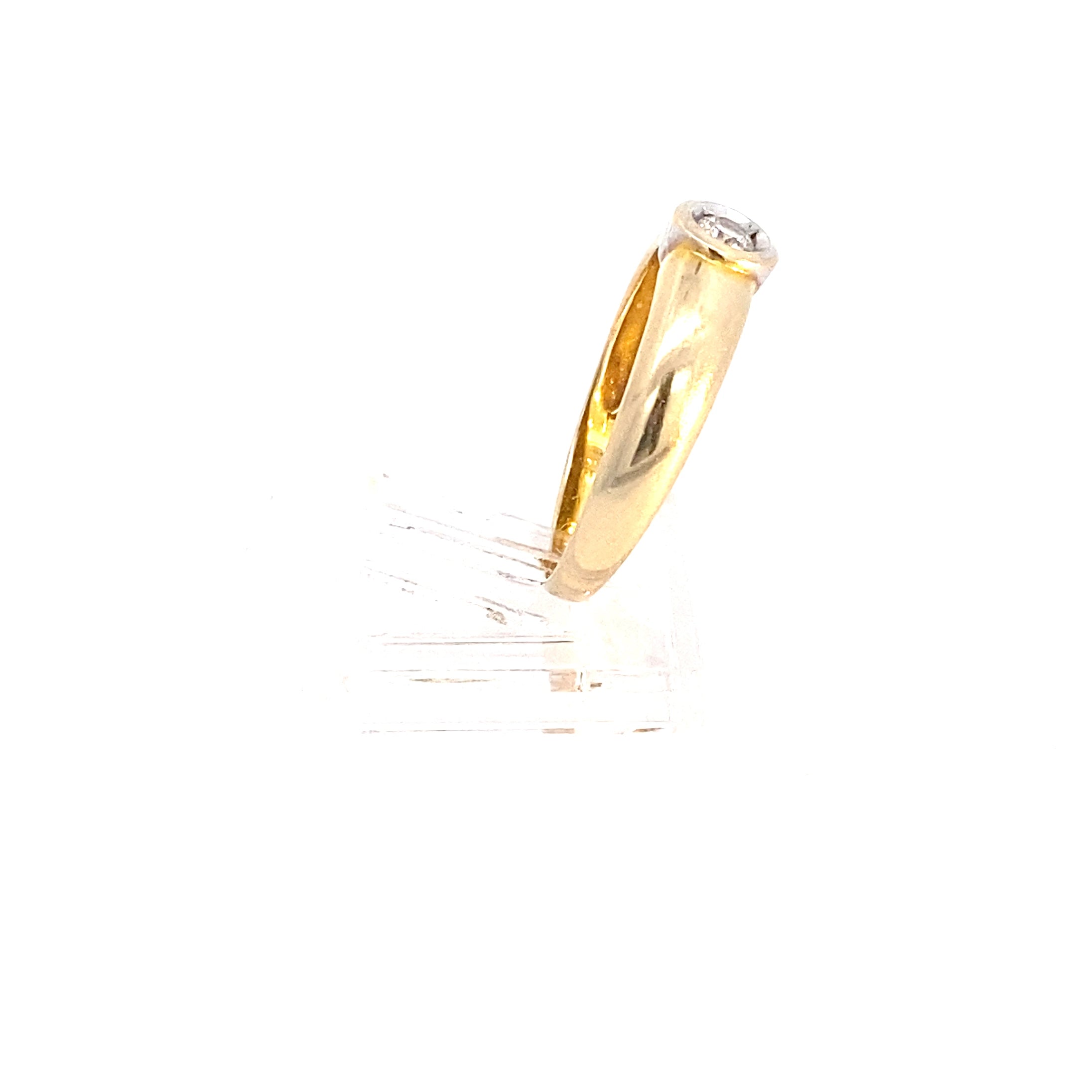 Brillantring Gelbgold 585 / 14 kt