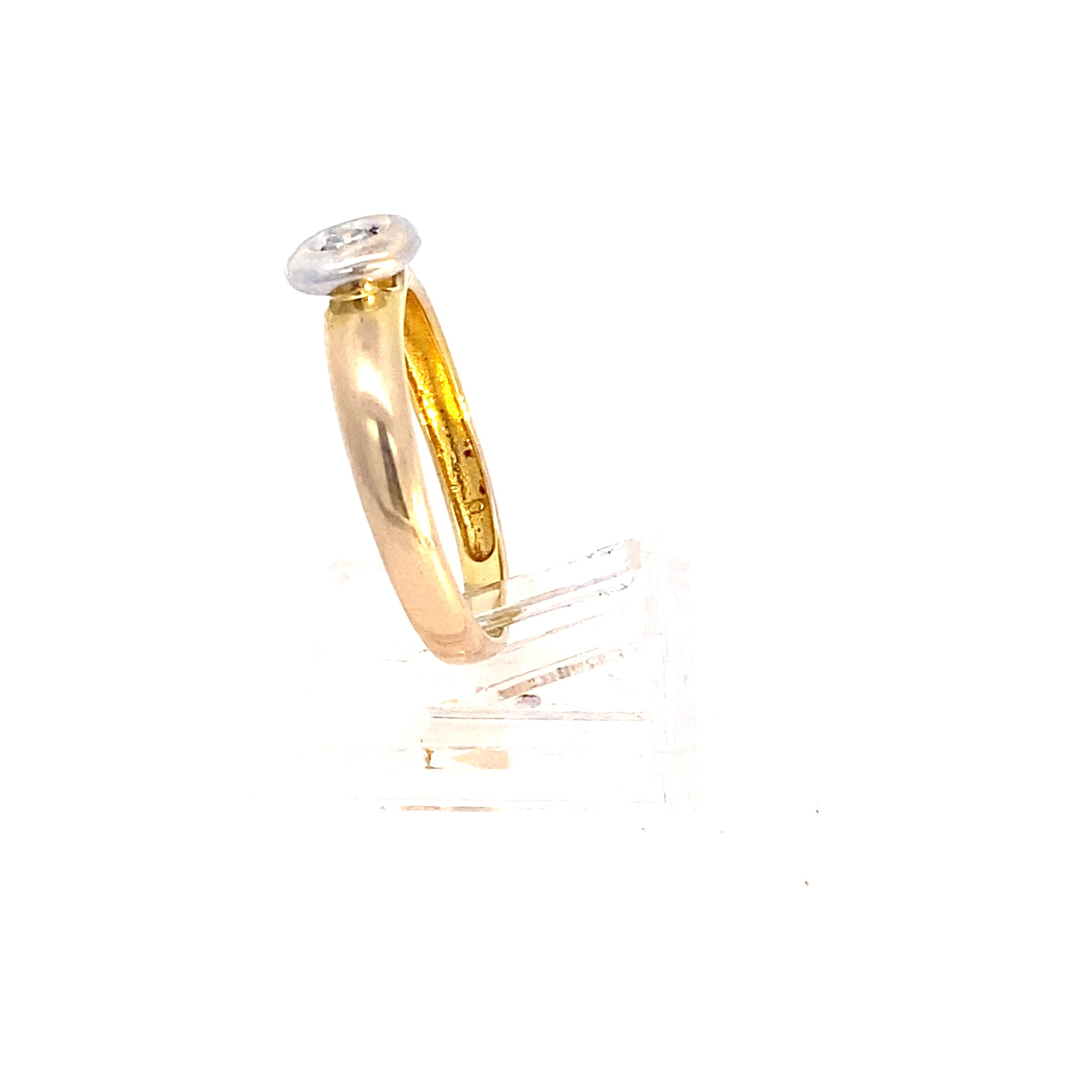 Brillantring Gelbgold 585 / 14 kt