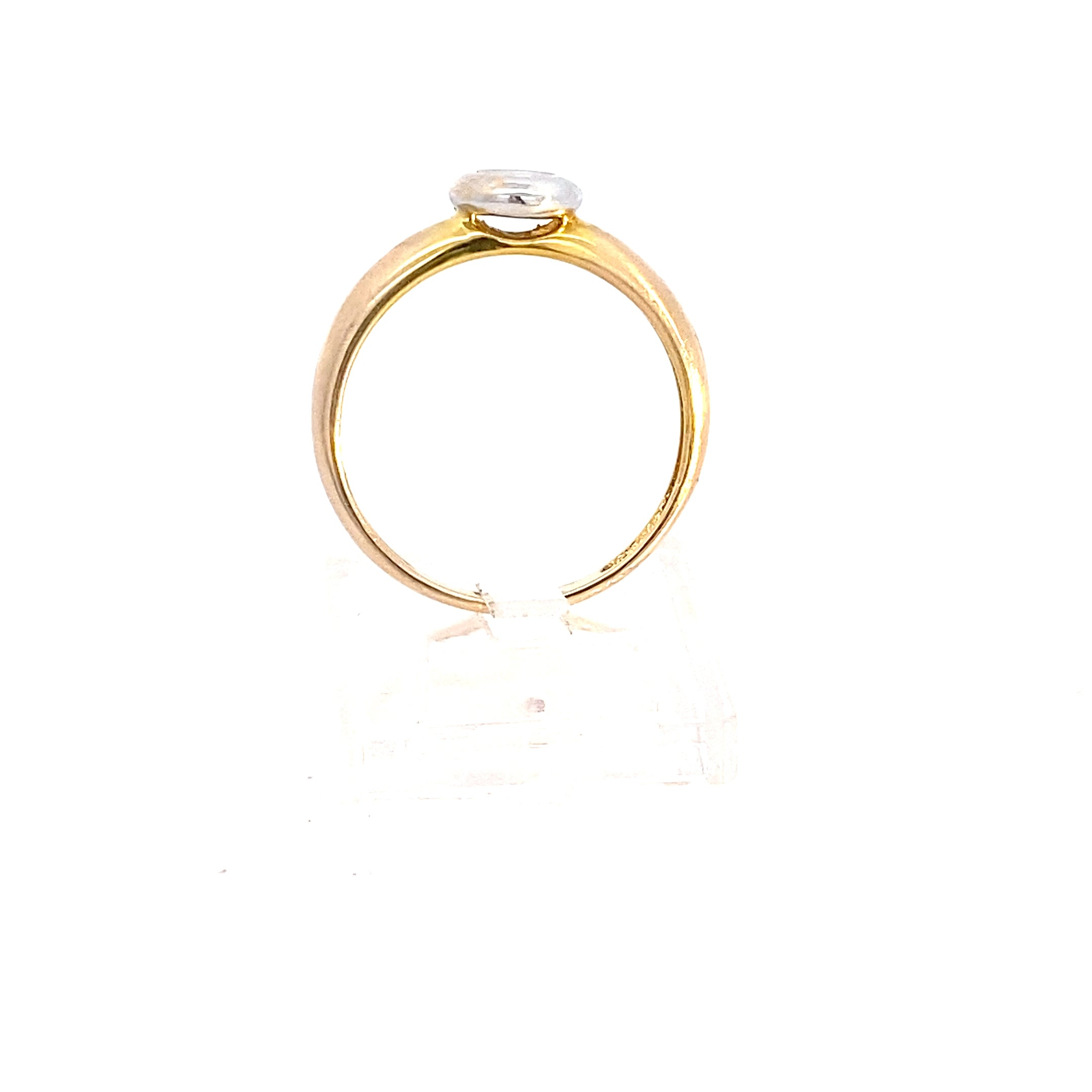 Brillantring Gelbgold 585 / 14 kt