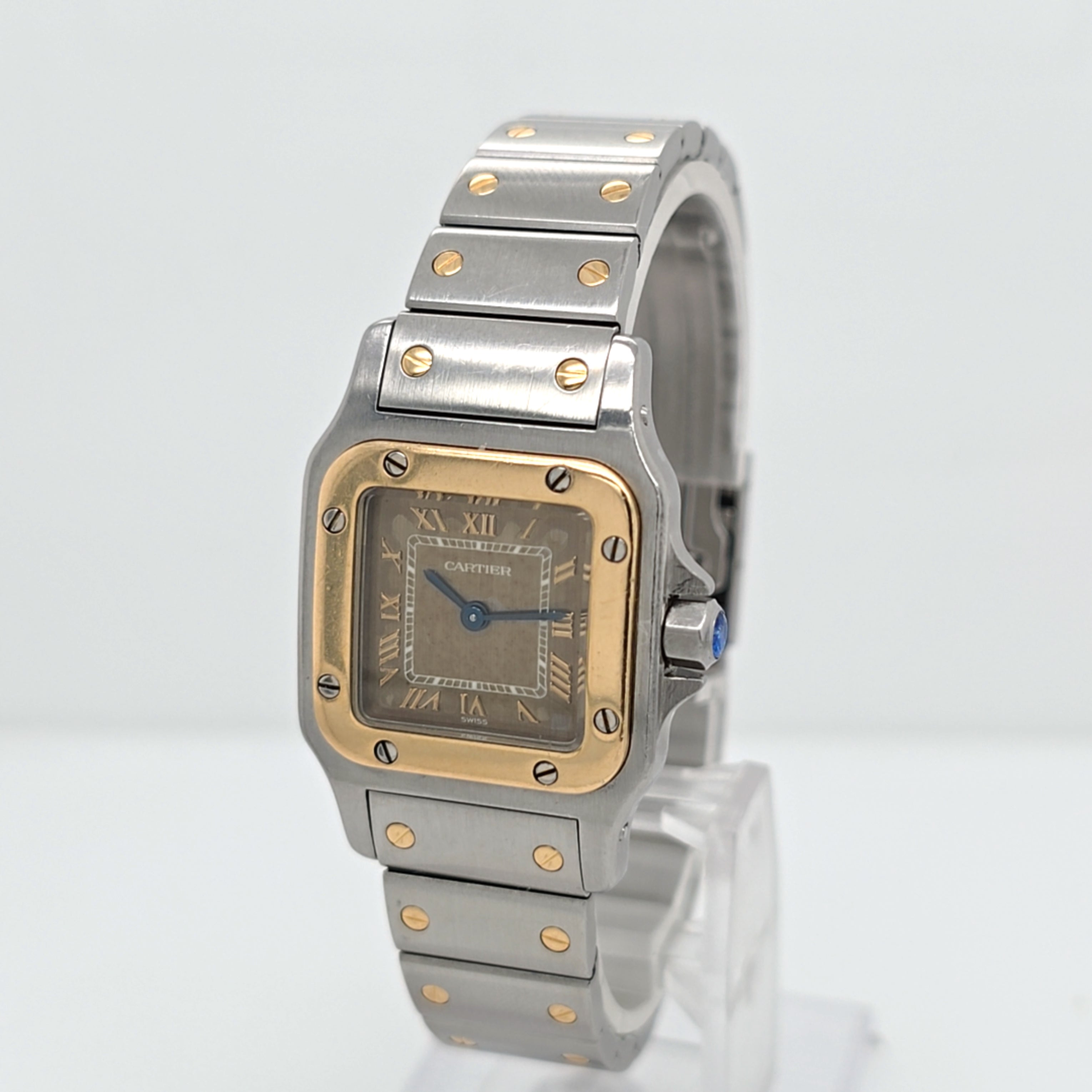 Cartier Santos Galbee Stahl/Gold Ref. 1057930 24 mm Unisex