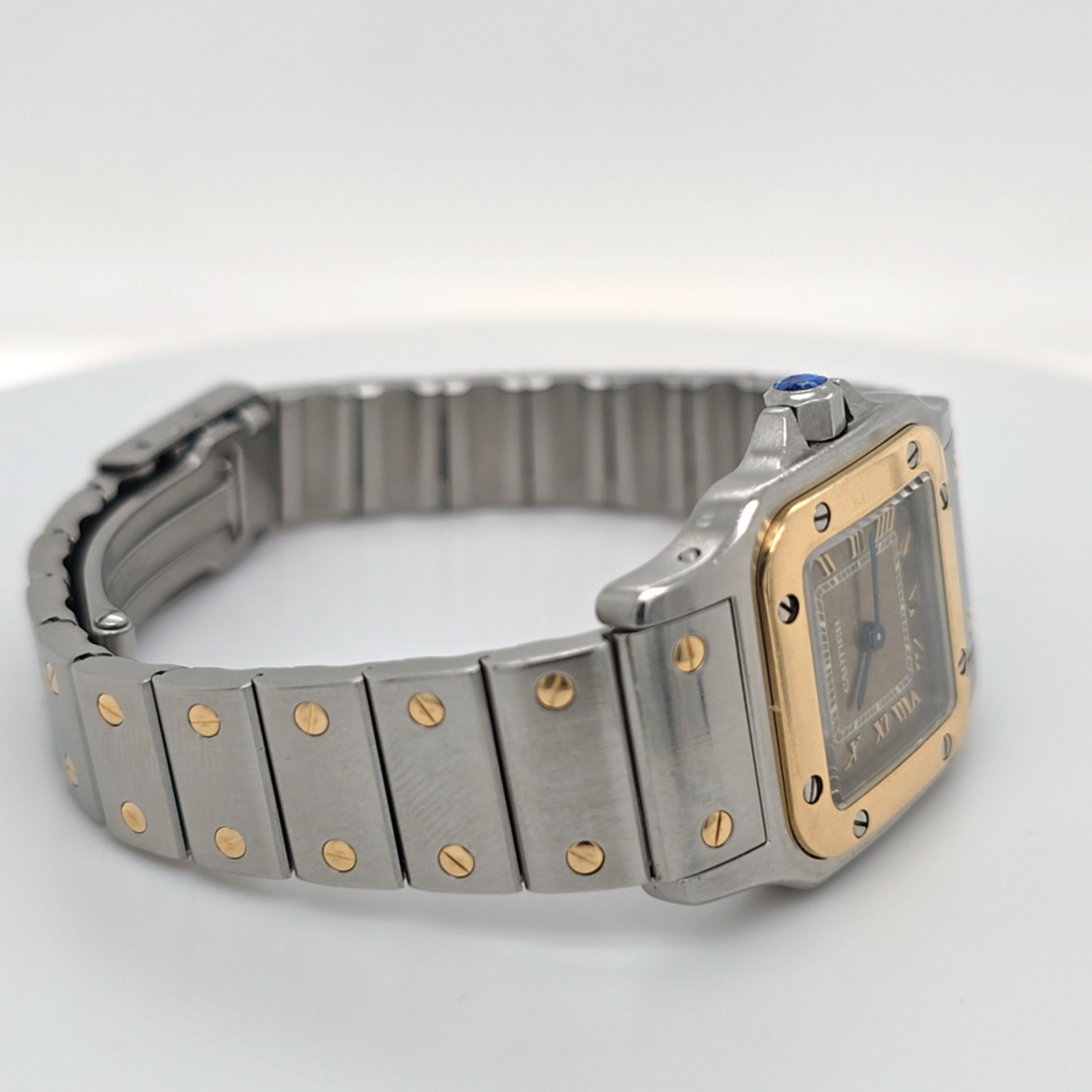 Cartier Santos Galbee Stahl/Gold Ref. 1057930 24 mm Unisex