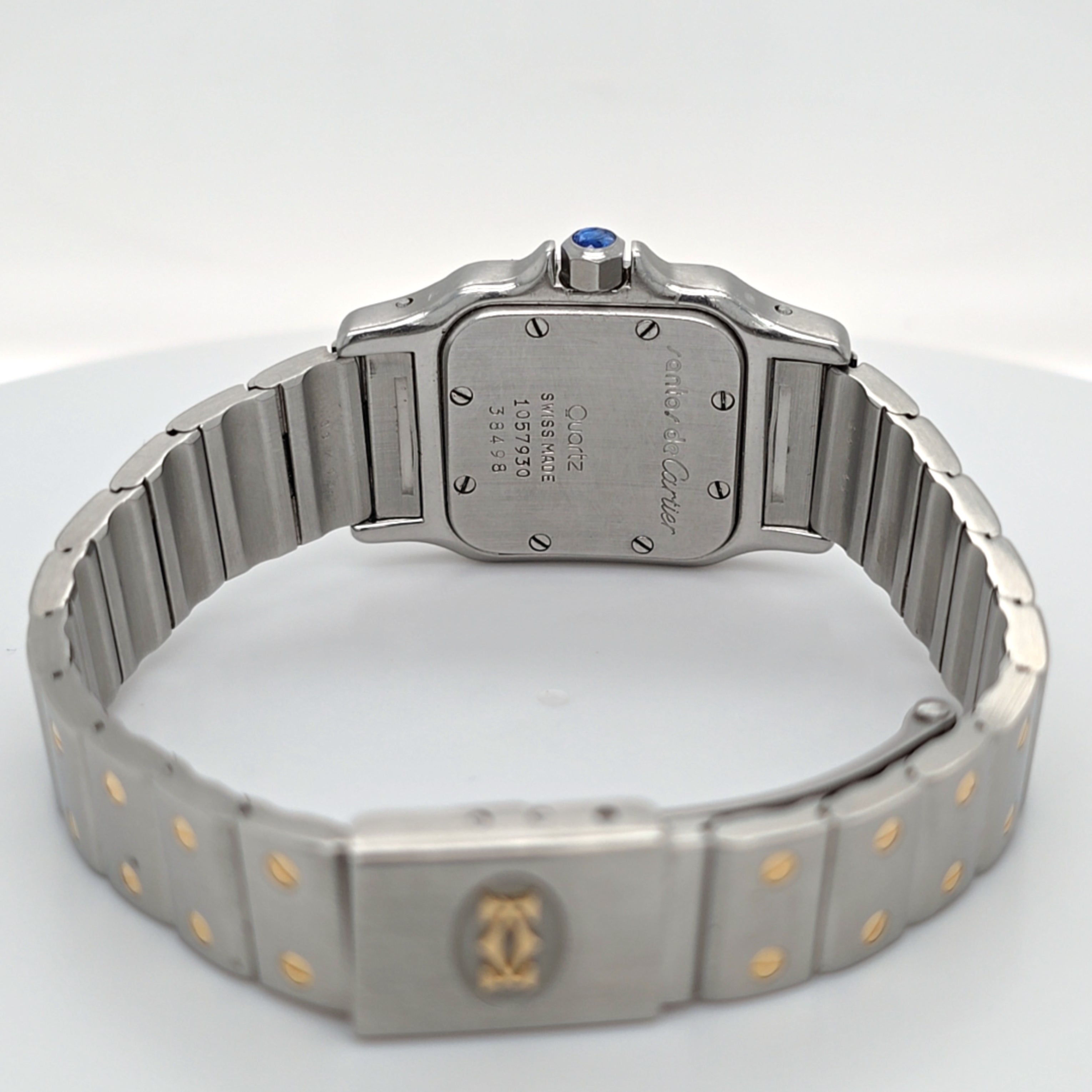 Cartier Santos Galbee Stahl/Gold Ref. 1057930 24 mm Unisex