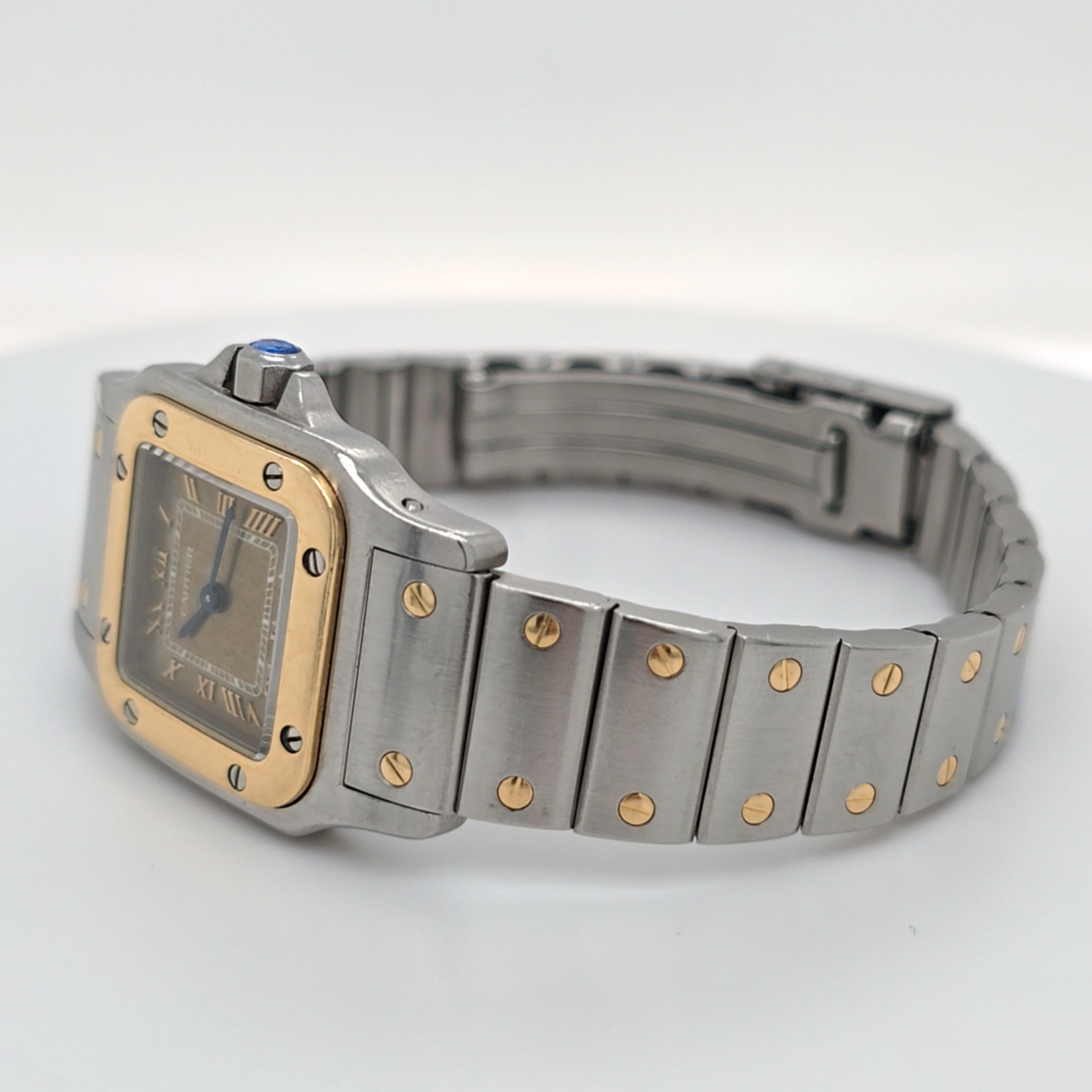 Cartier Santos Galbee Stahl/Gold Ref. 1057930 24 mm Unisex