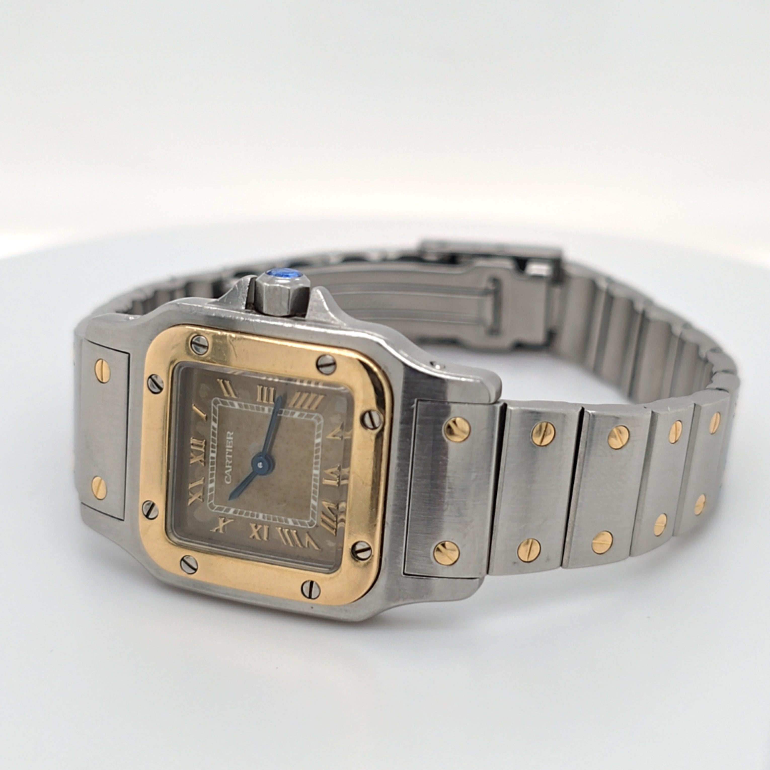 Cartier Santos Galbee Stahl/Gold Ref. 1057930 24 mm Unisex