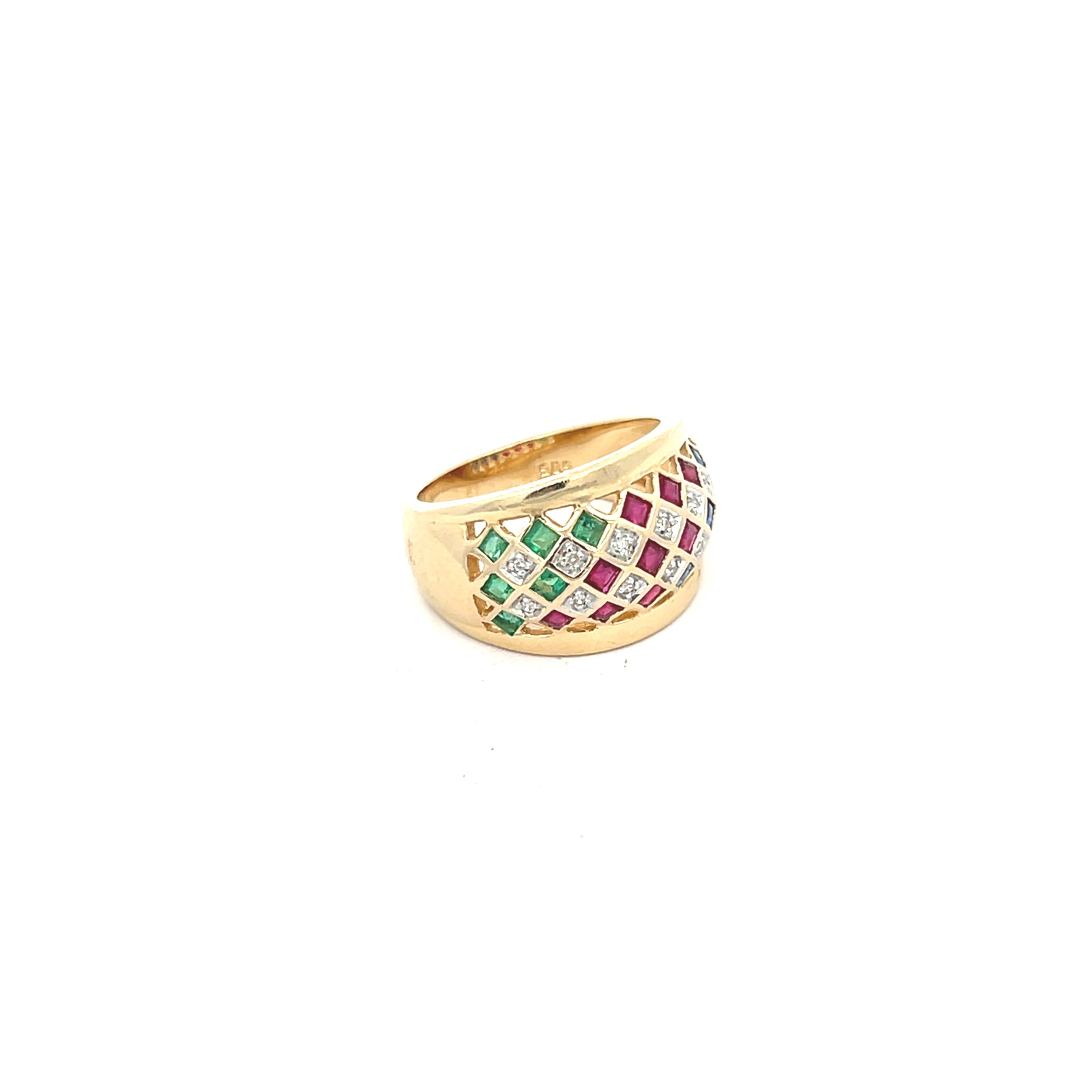 Damenring Gelbgold 585 / 14 kt "53