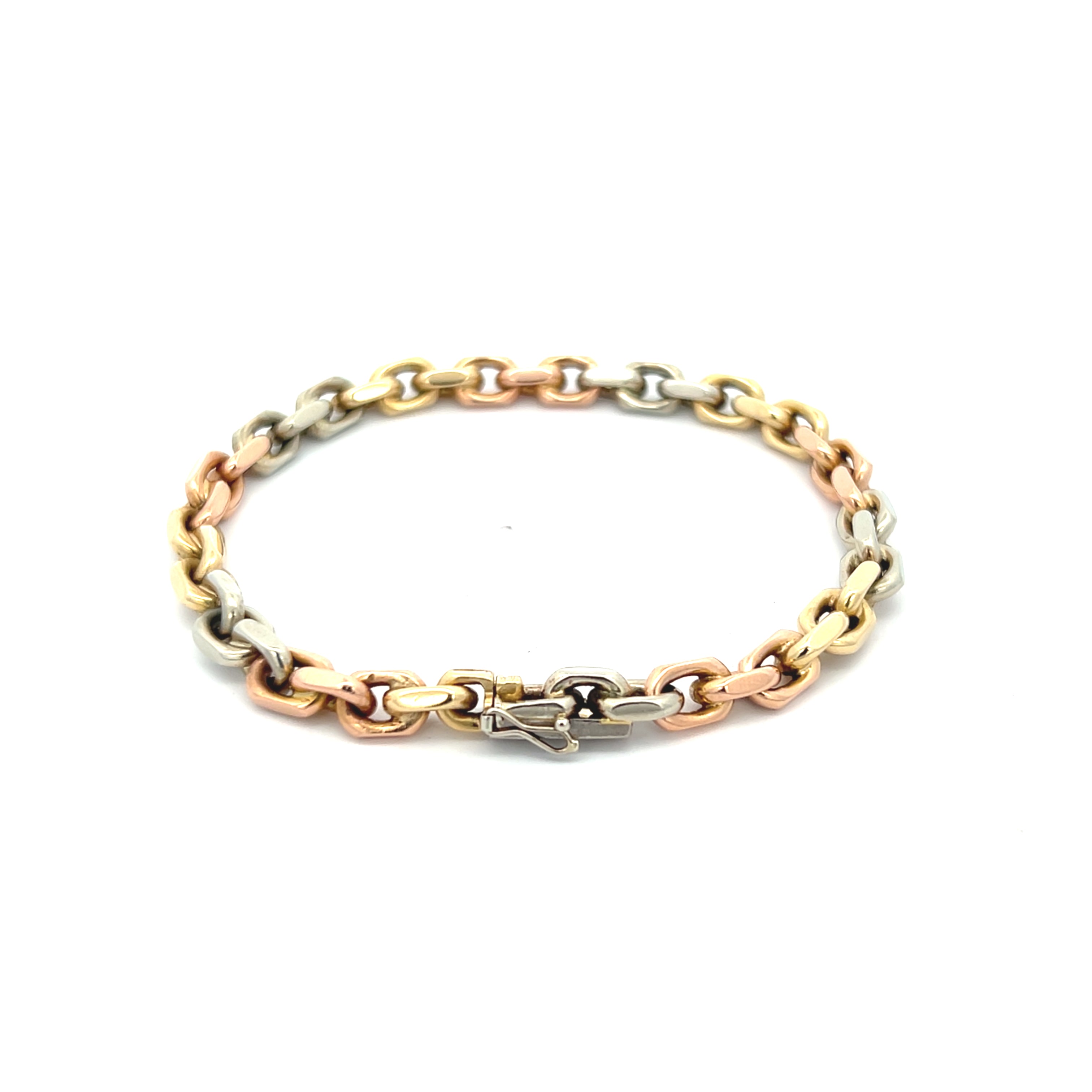 Armband Tricolor 585 / 14 kt