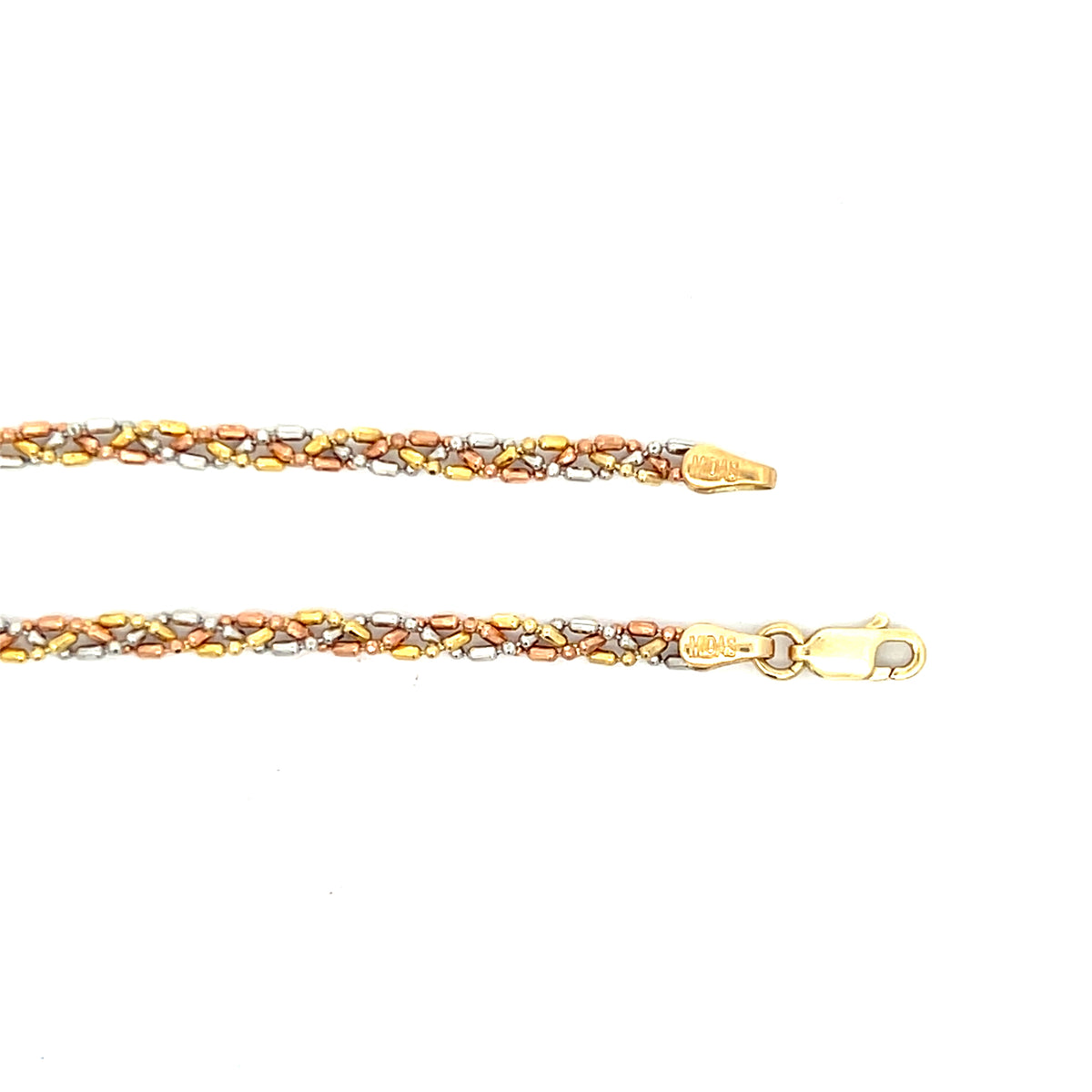 Kette Tricolor 585 / 14 kt