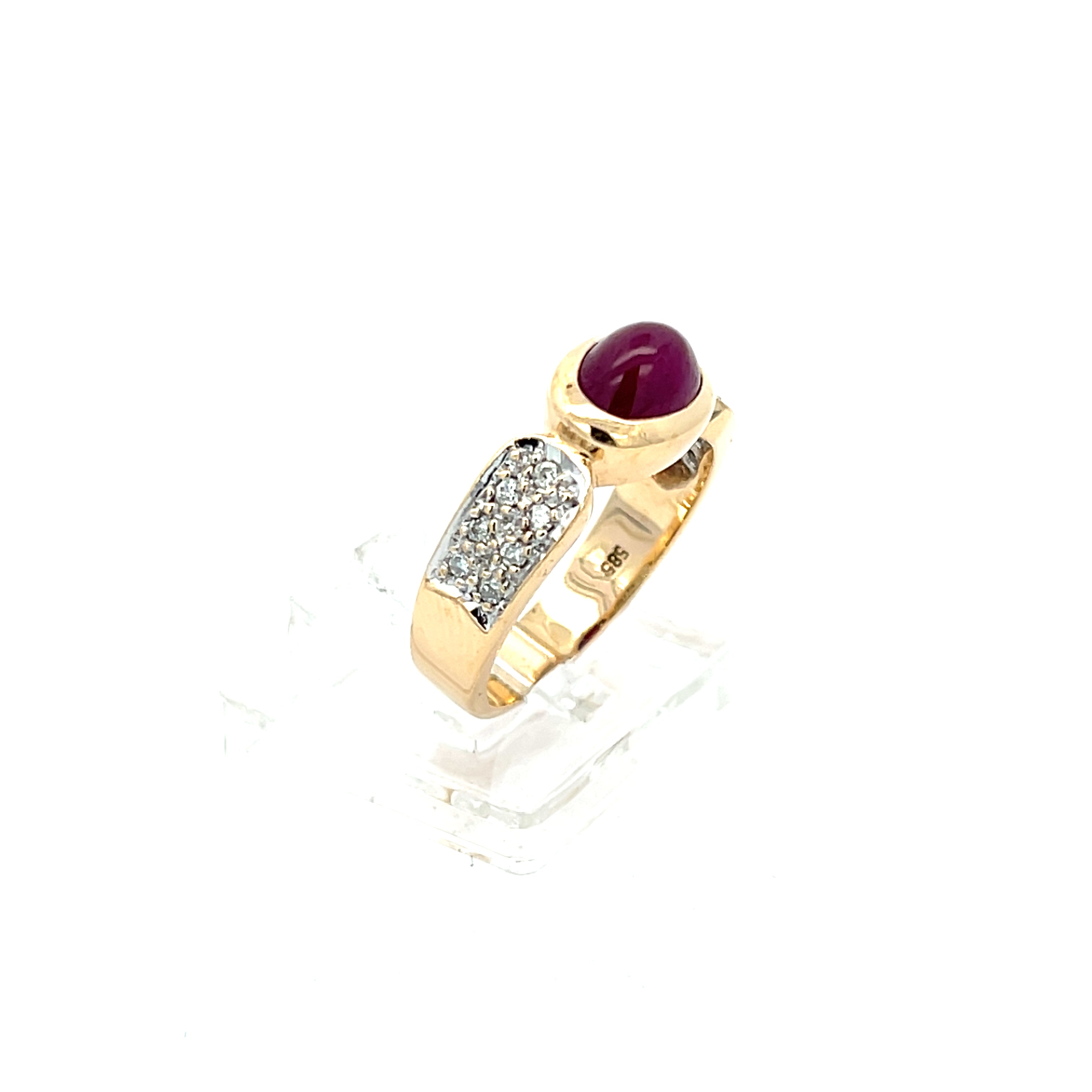 Damenring Gelbgold 585 / 14 kt