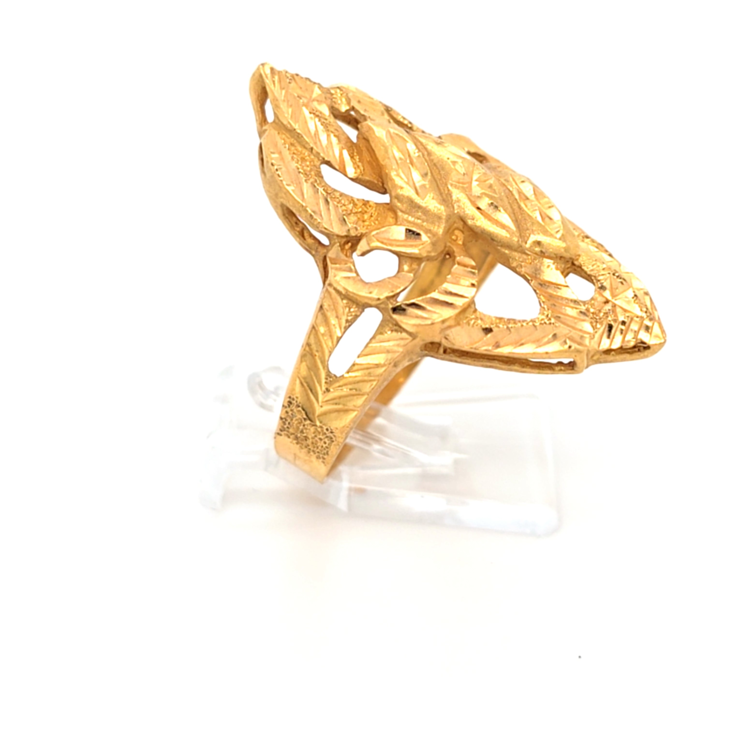 Damen Ring Gelbgold 916 22 kt Schmuck 210972