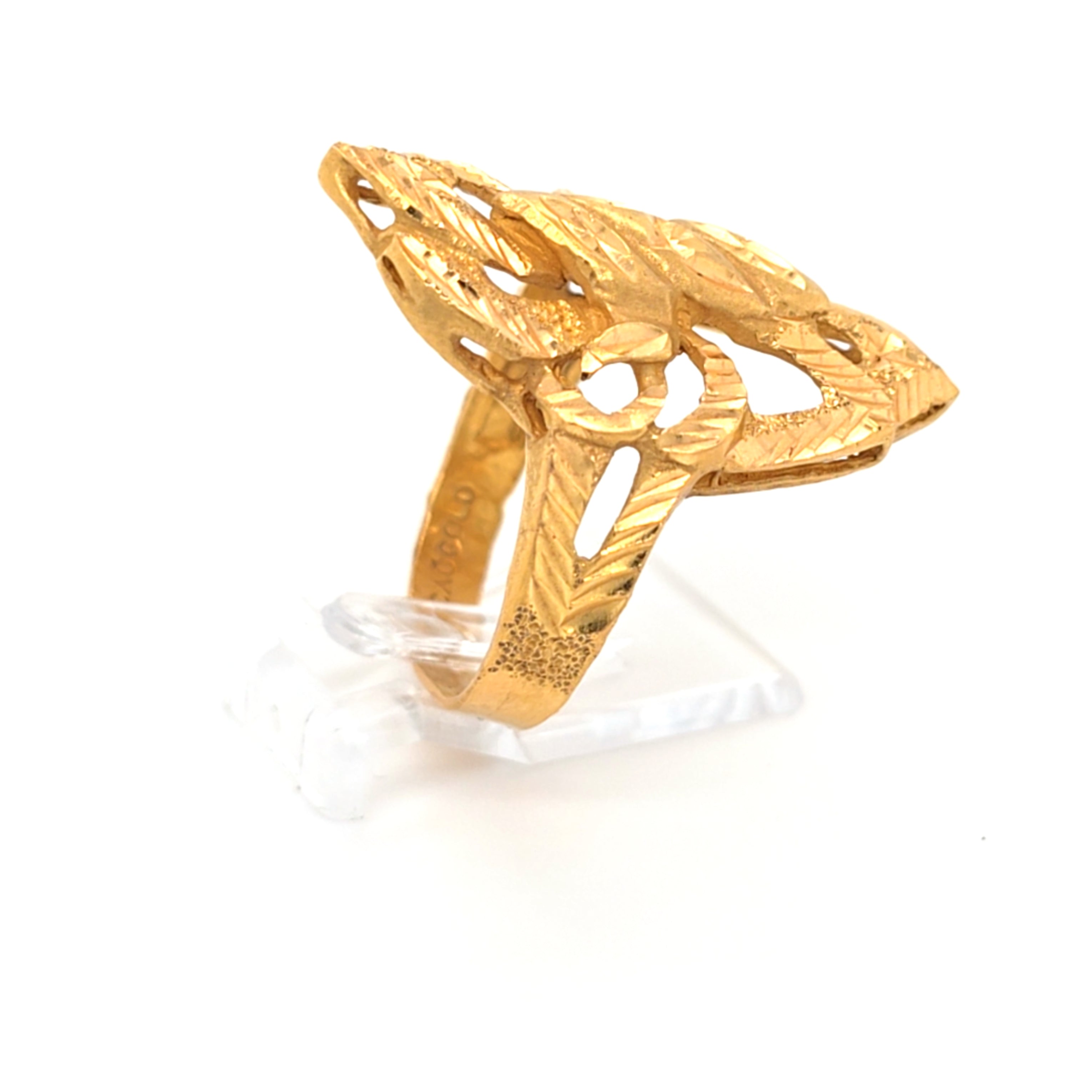 Damen Ring Gelbgold 916 22 kt Schmuck 210972