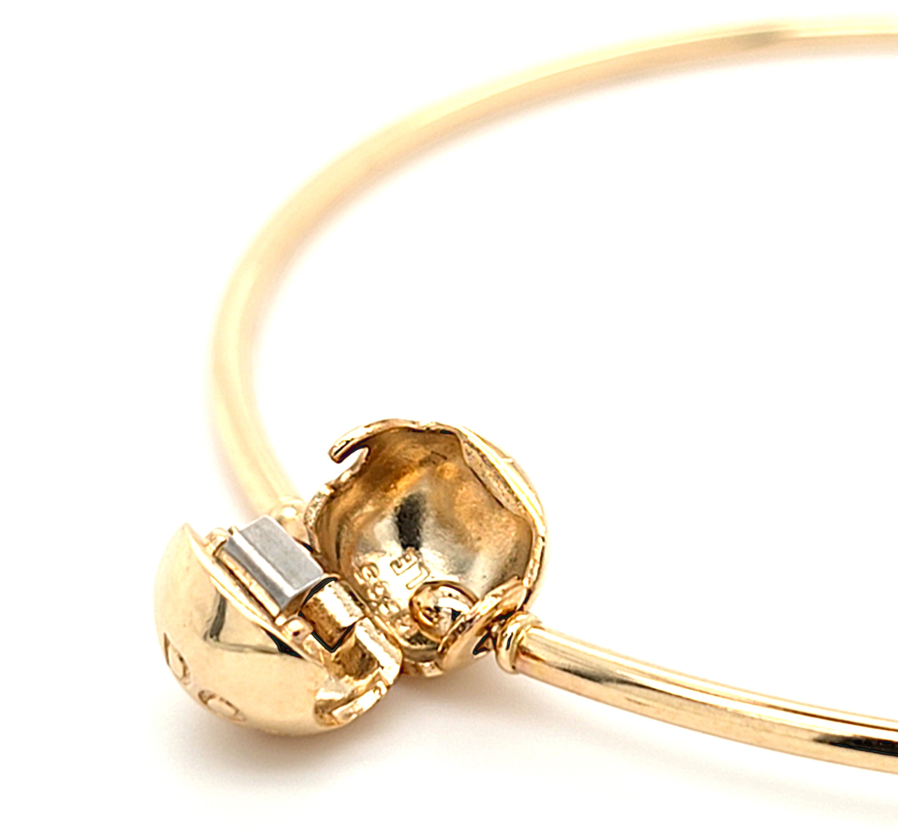 Pandora Armreif Gold 585 14 kt Geschenk Schmuck