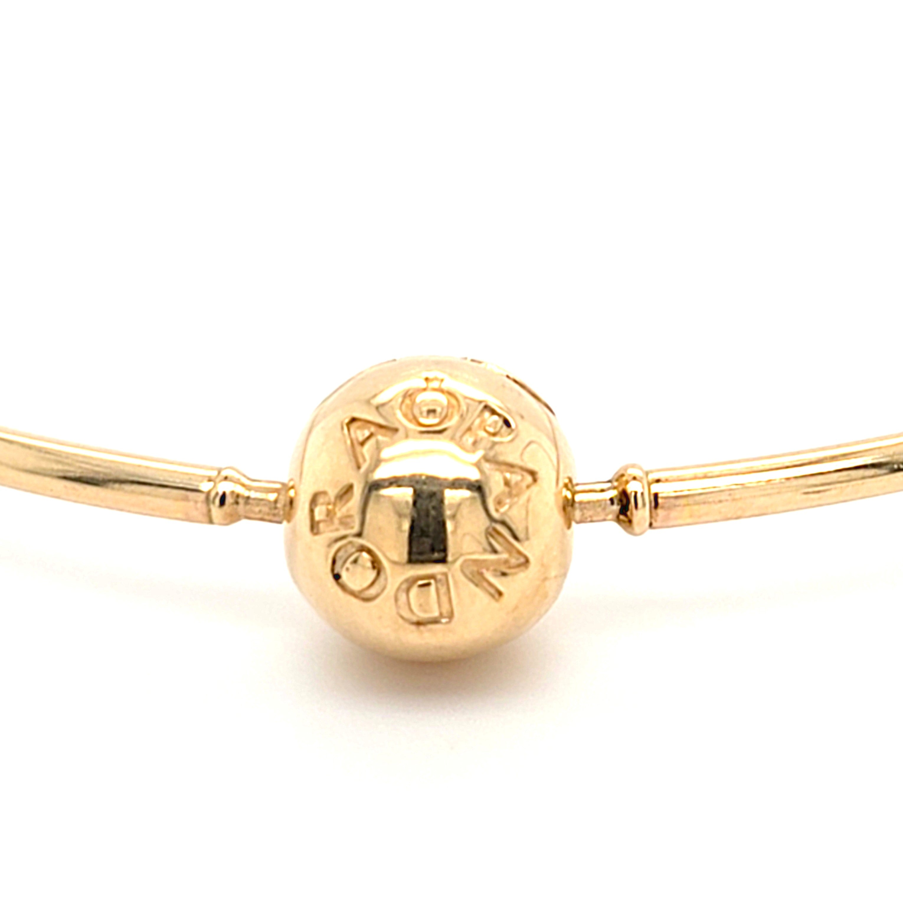 Pandora Armreif Gold 585 14 kt Geschenk Schmuck