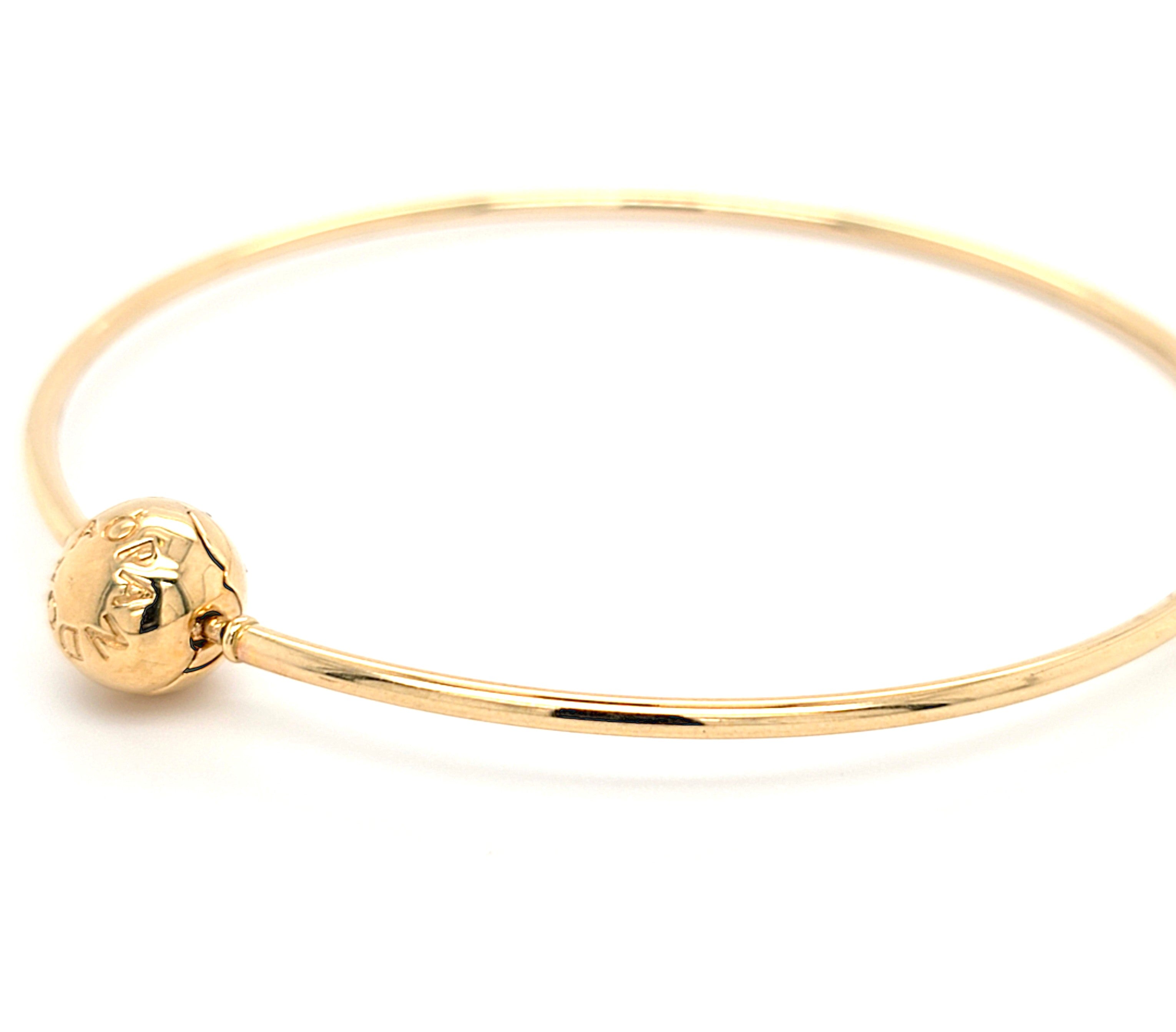 Pandora Armreif Gold 585 14 kt Geschenk Schmuck