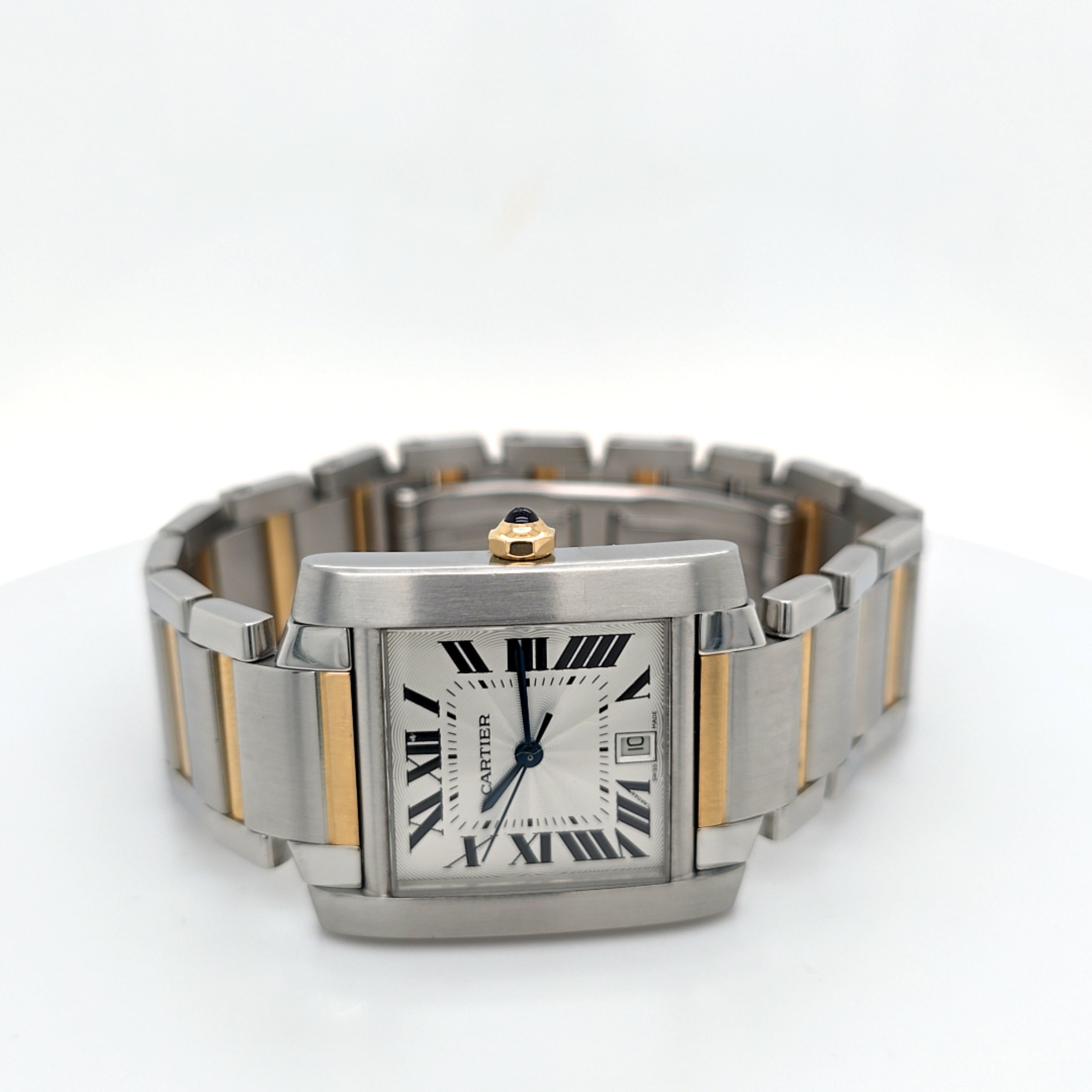 Cartier Tank Francaise Stahl/ Gold Unisex 28 mm Ref.: 2302