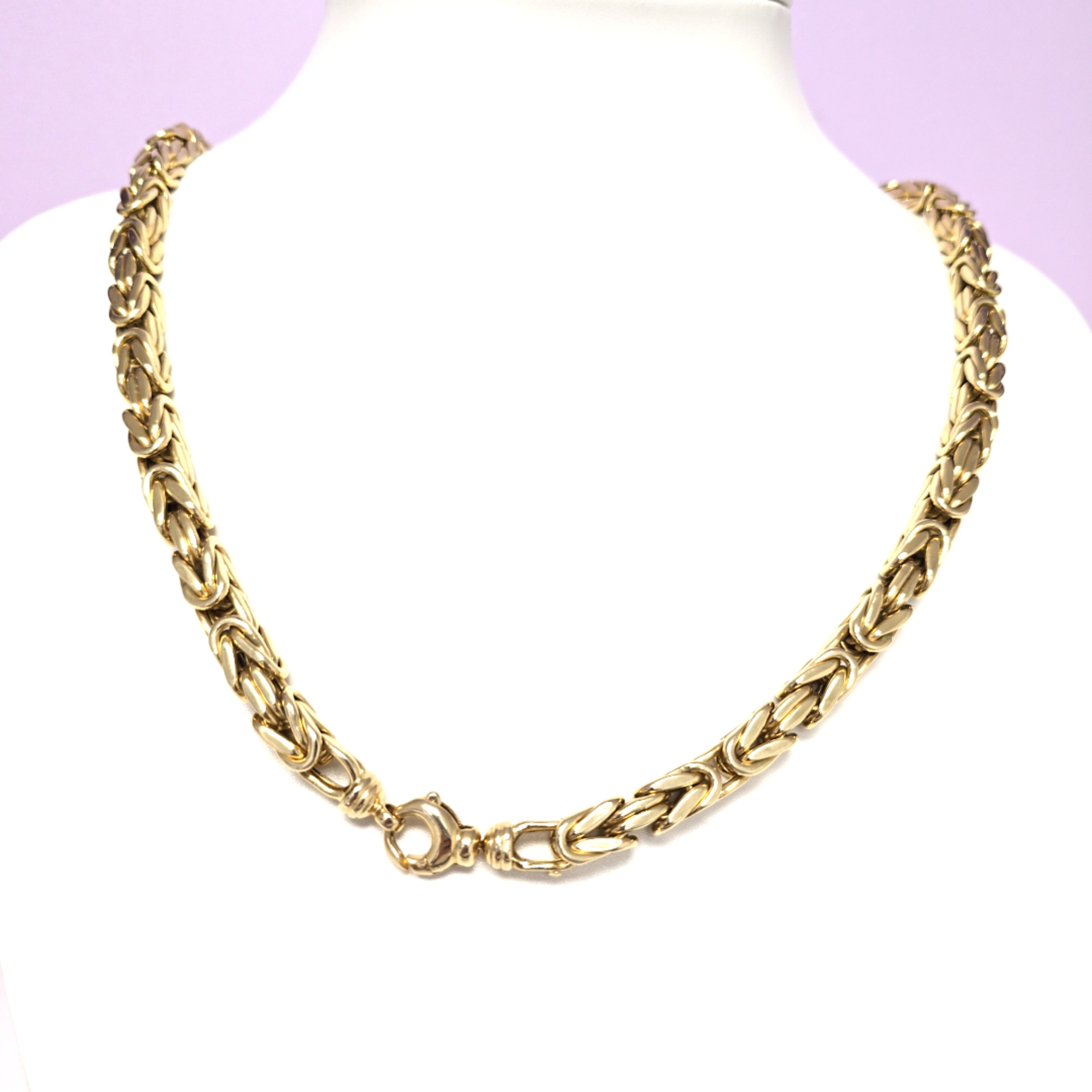 Königs Kette Gelb Gold 585 Unisex Schmuck Wertanlage
