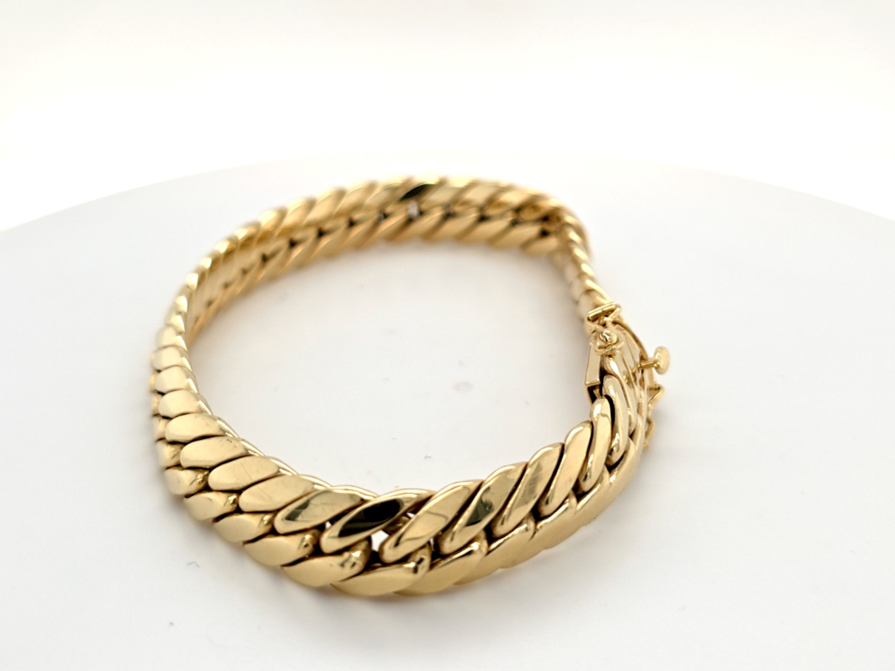 Armband Gelb Gold 585 Schmuck Unisex