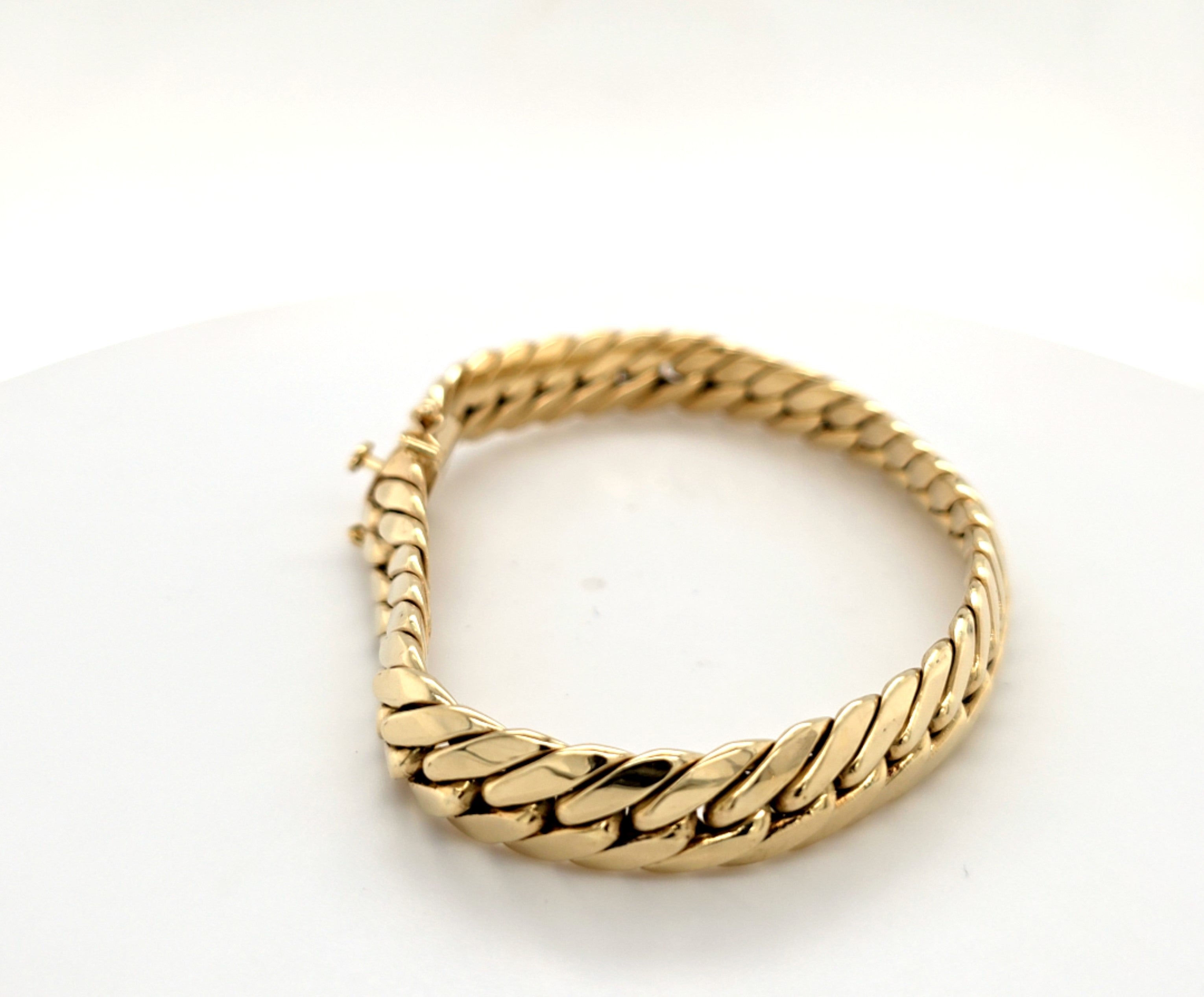 Armband Gelb Gold 585 Schmuck Unisex