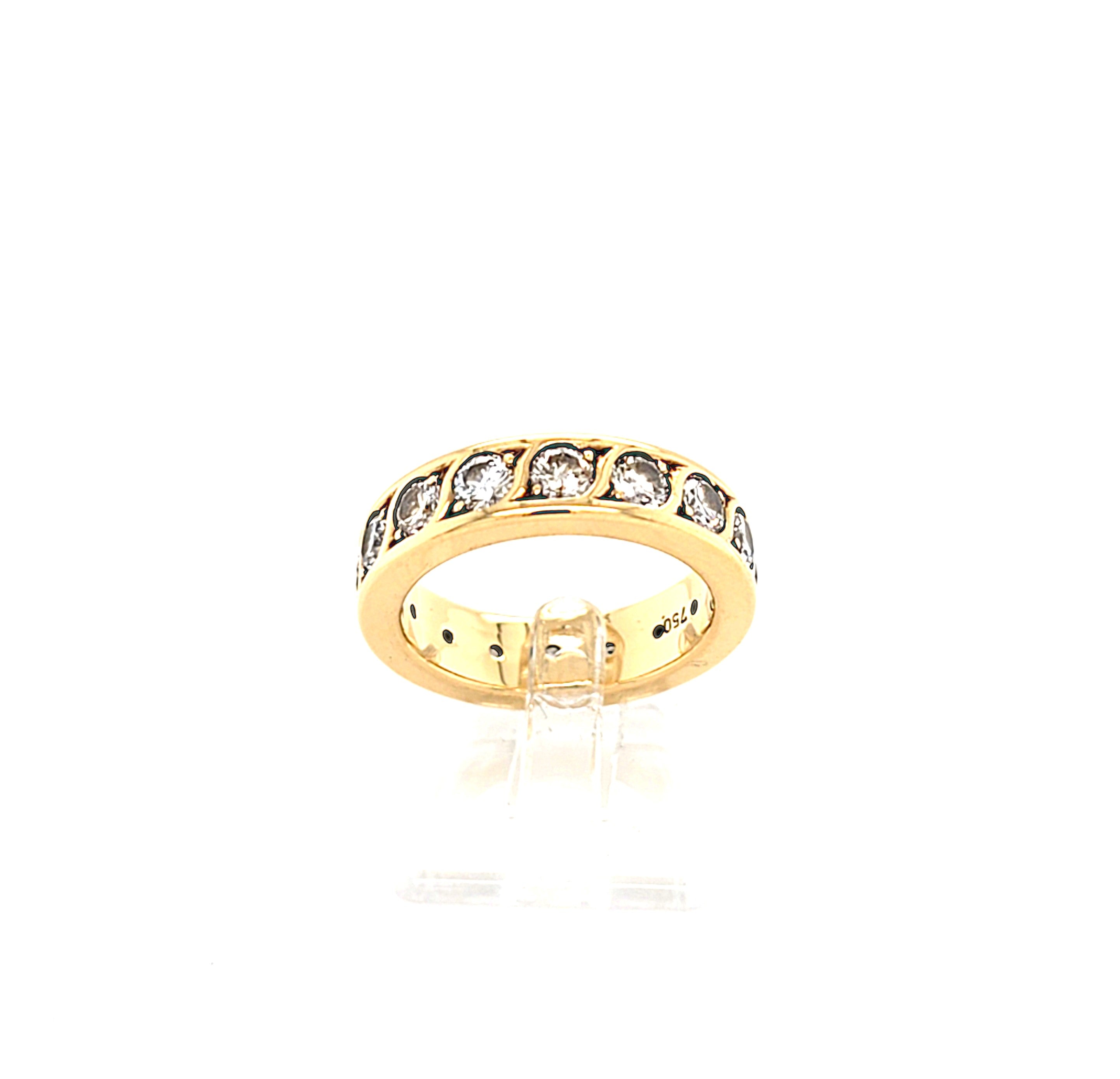 Ring Gold 750 18 kt Brillanten