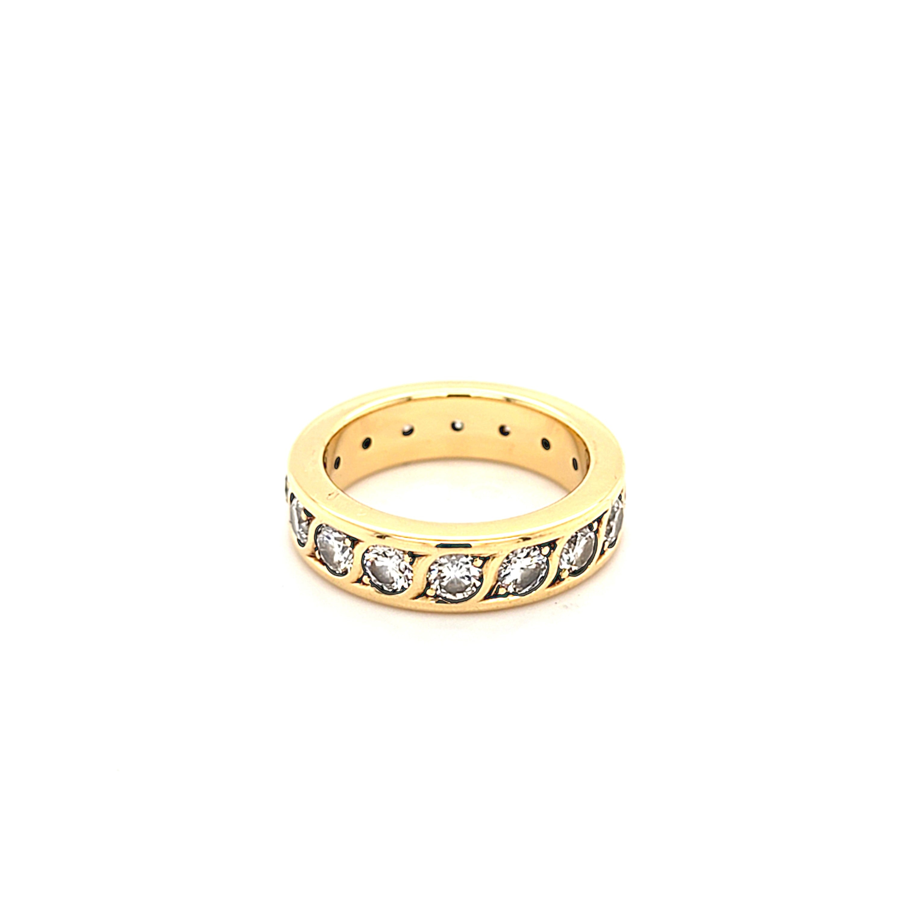 Ring Gold 750 18 kt Brillanten