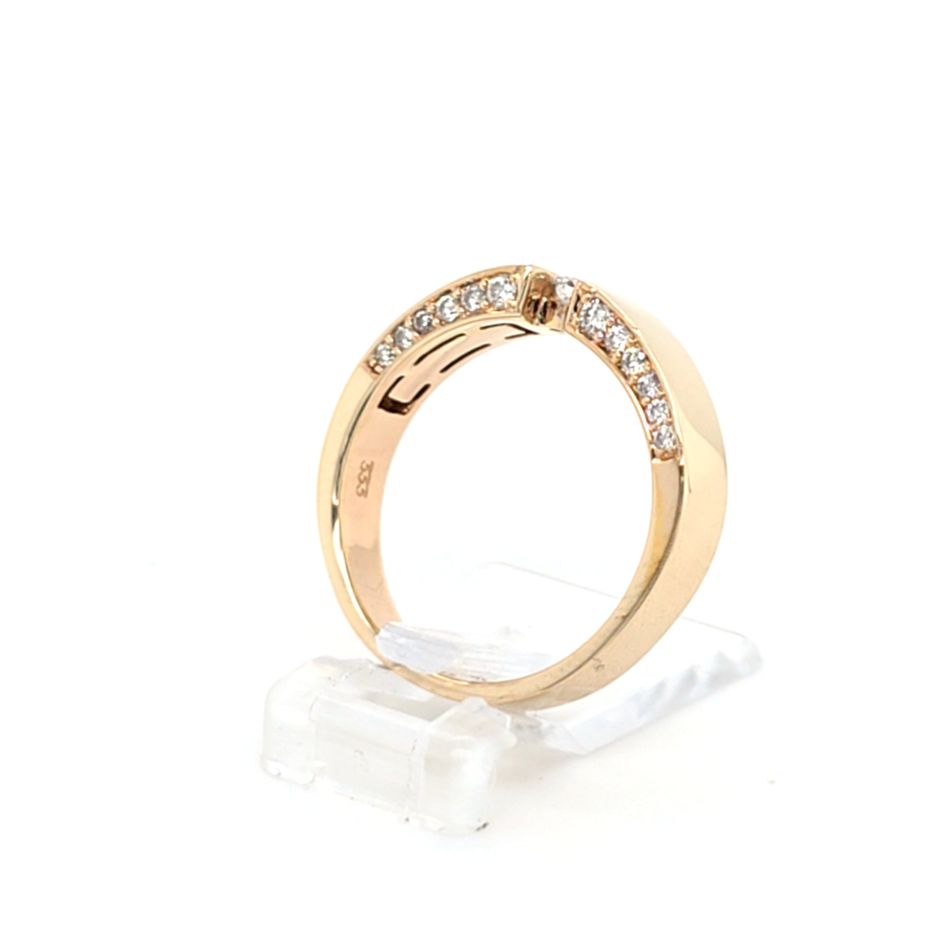 Christ Ring Gelb Gold 333 Brillanten Damen Schmuck