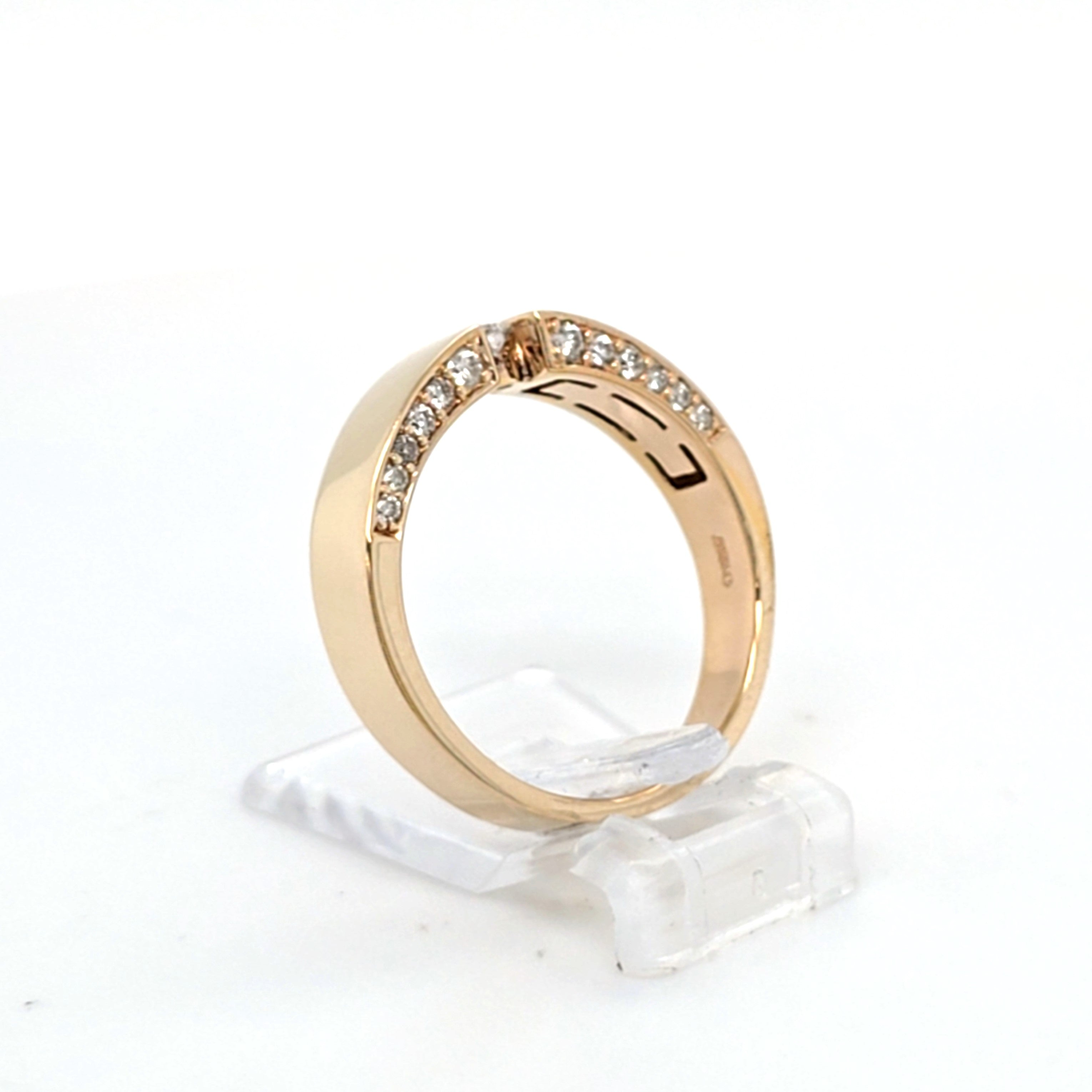 Christ Ring Gelb Gold 333 Brillanten Damen Schmuck