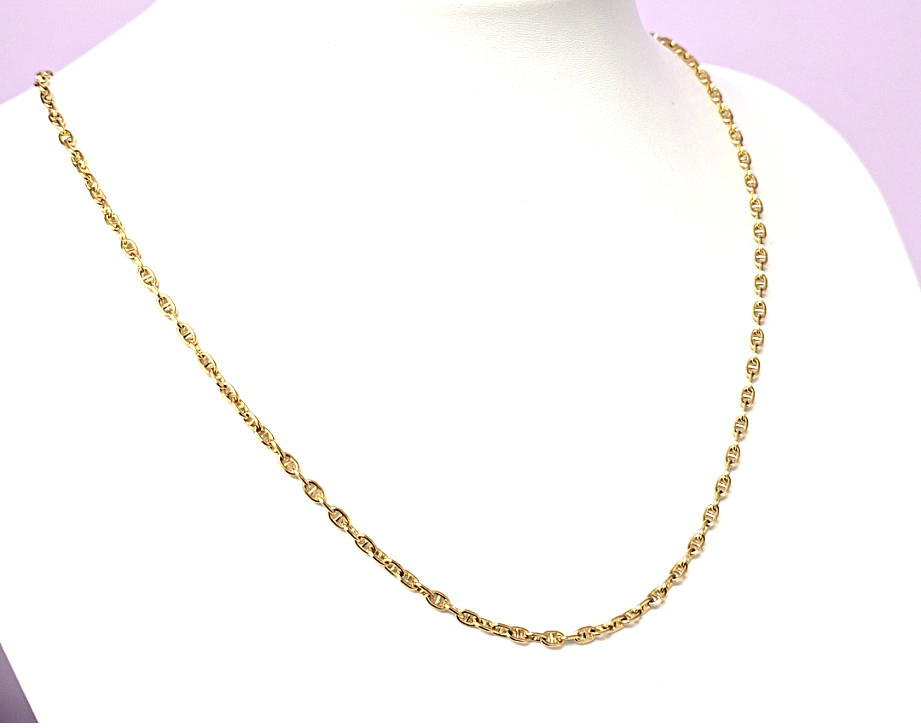 Ankerkette Gelbgold 750/18kt. Unisex ca. 54cm