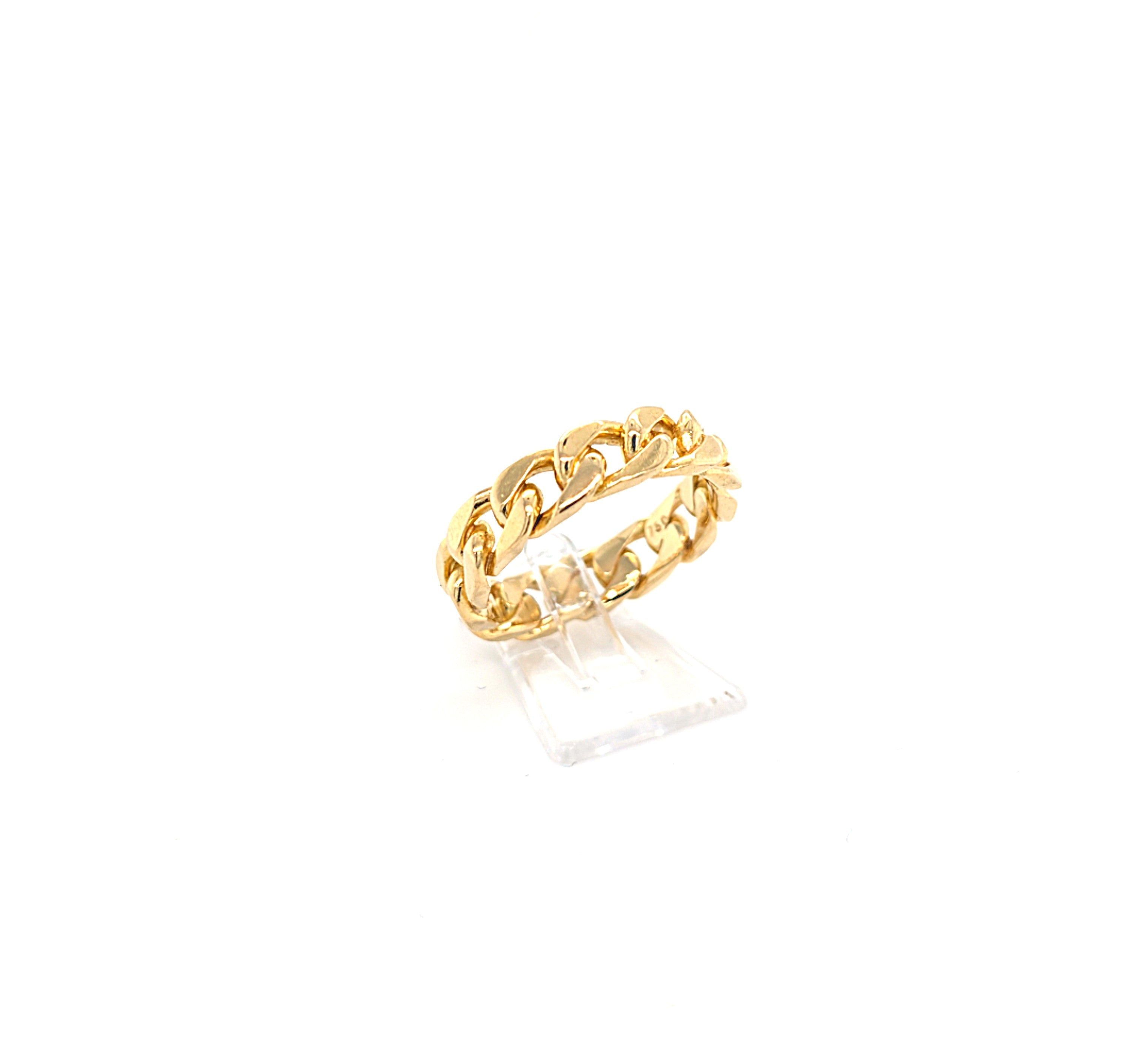 Ring Gold 750 18 kt Unisex