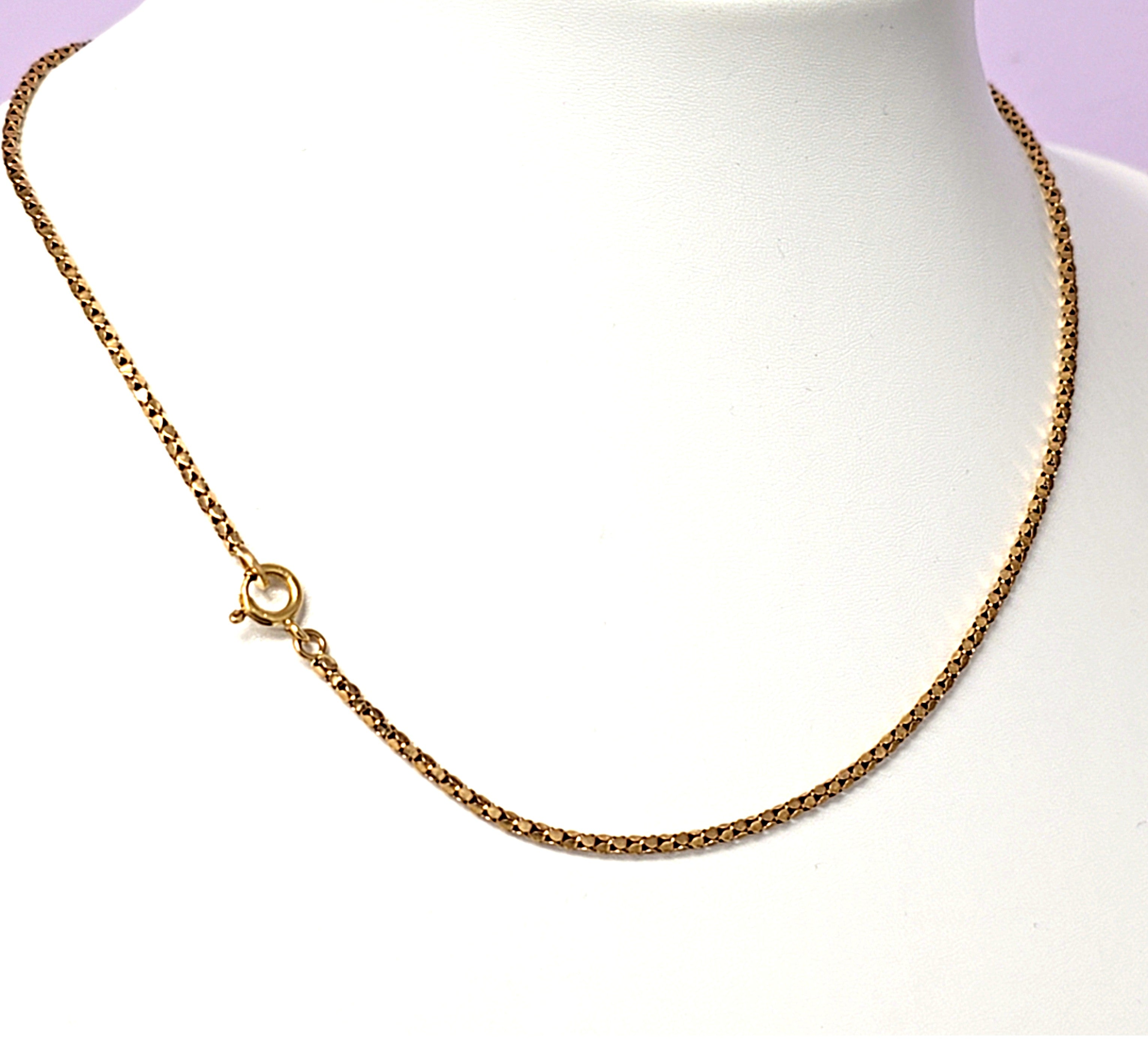 Damenkette Gold 750 18kt. mit Perlen *ca.46cm*