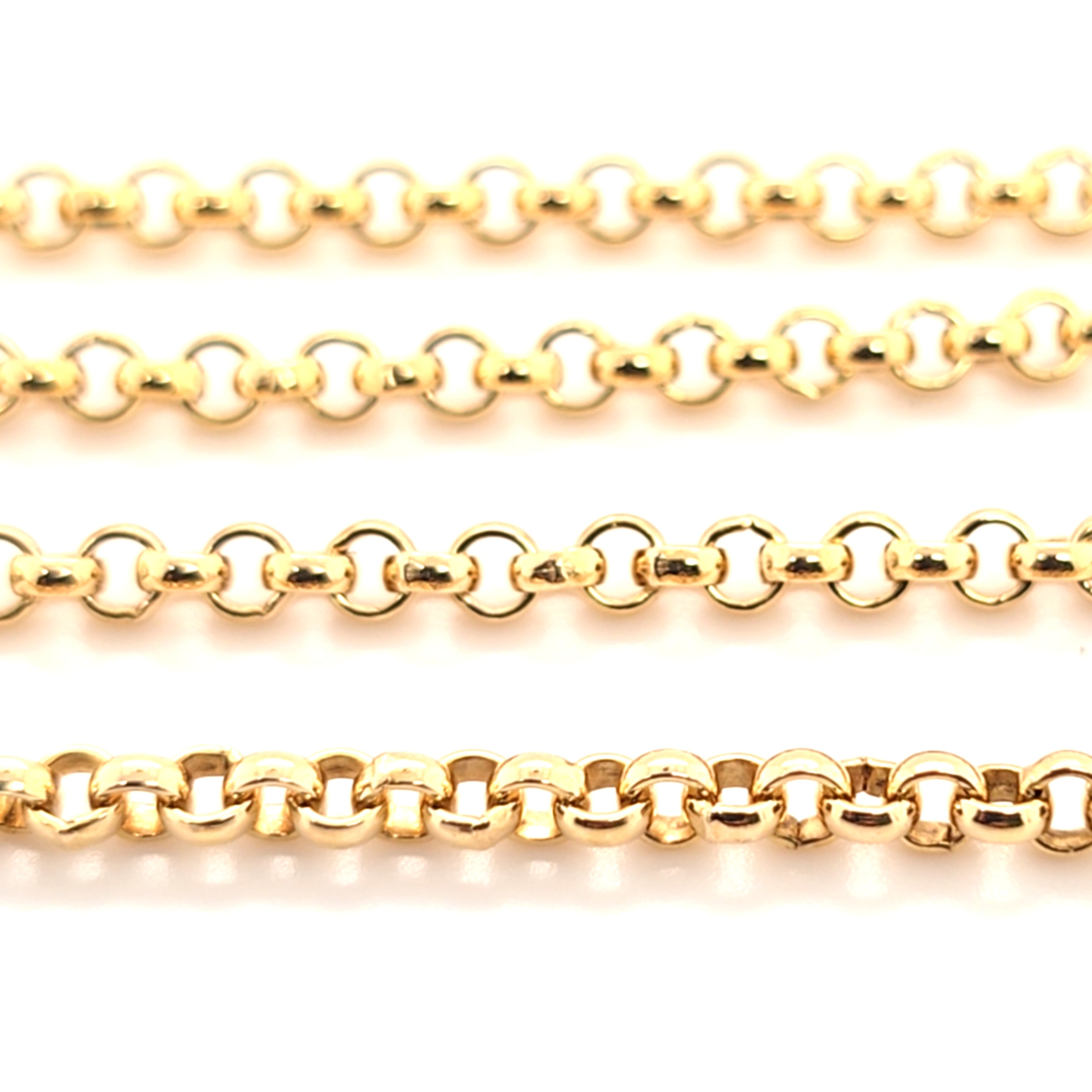 Erbskette Gelbgold 585 14 kt Unisex 68 cm Schmuck A218831