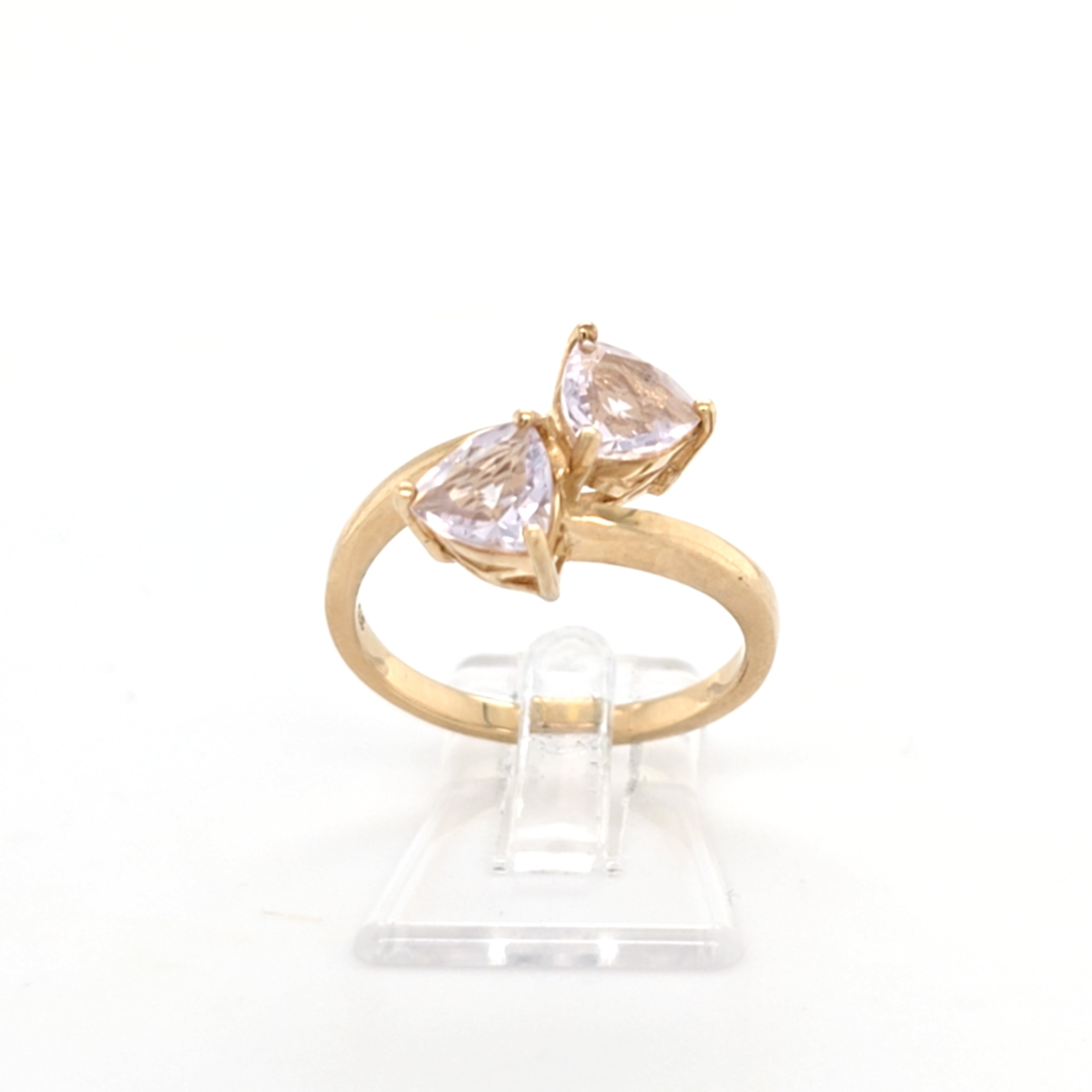 Damenring Gold 375 10 Karat Zirkonia