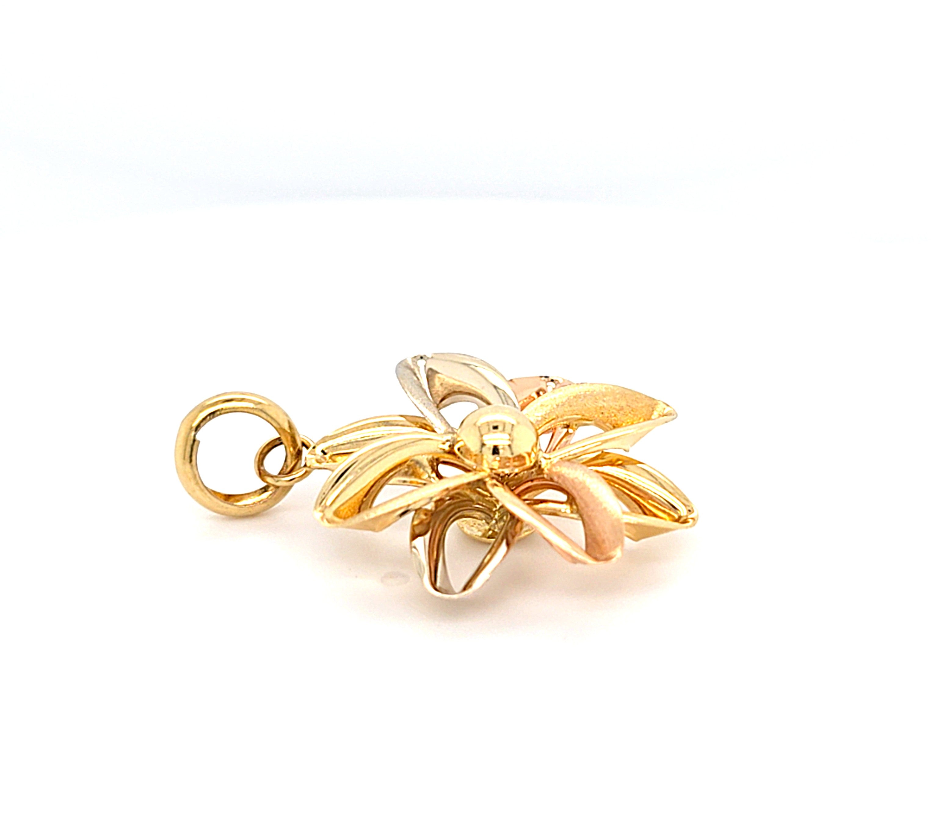 Anhänger Schmuck Tricolor Gold 750 18 kt Damen