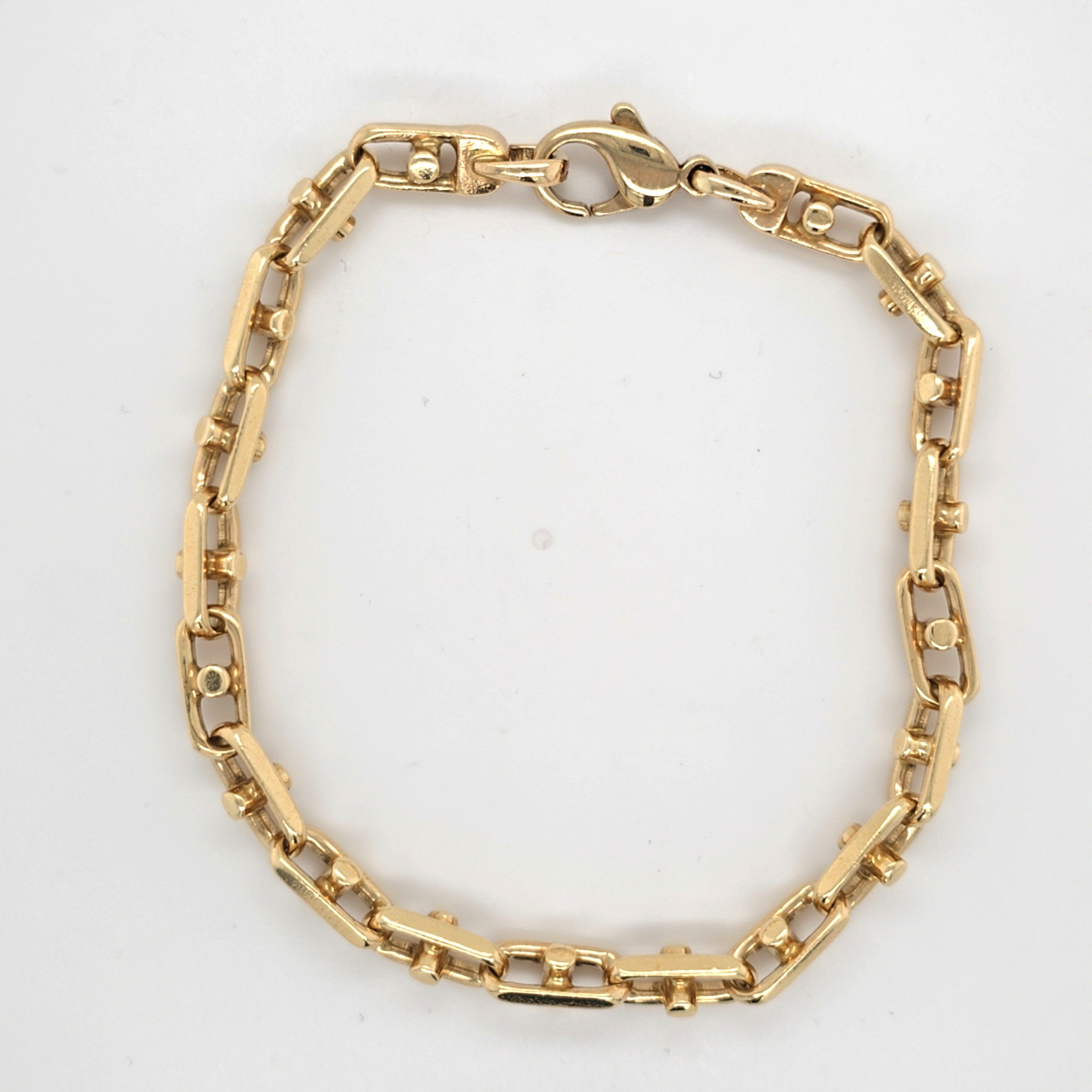 Armband Gelb Gold 585 Unisex Schmuck Geschenk