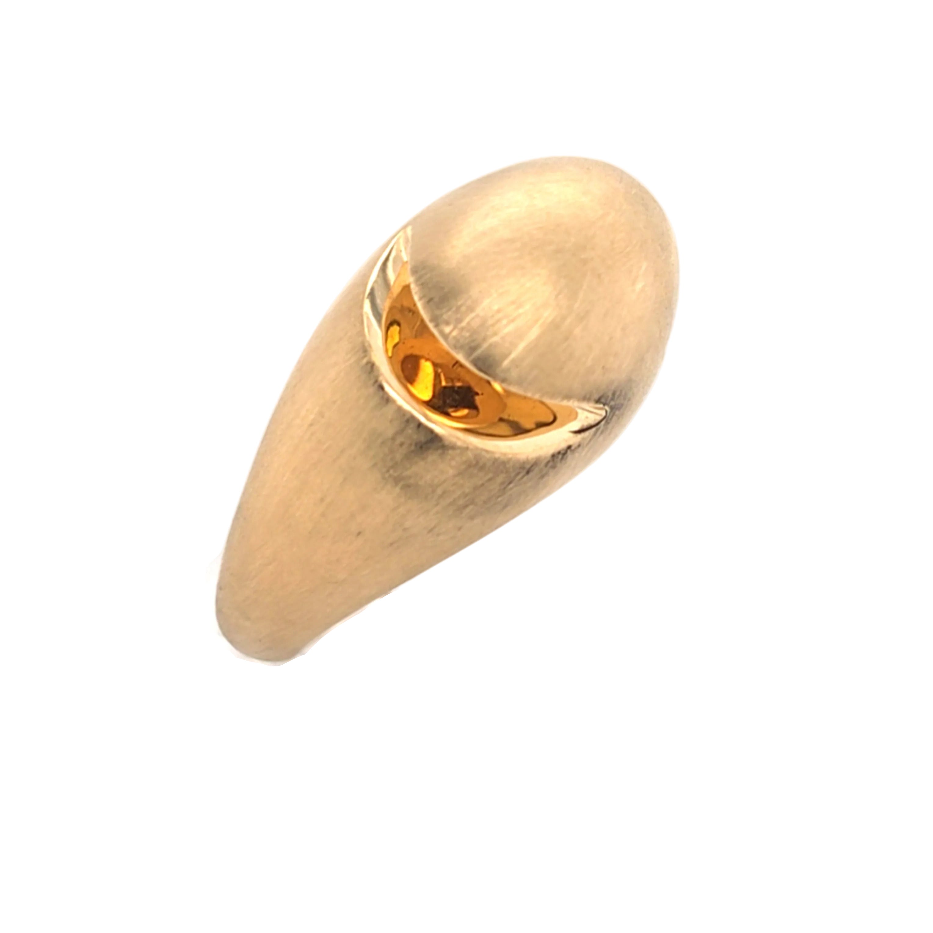 Bvlgari Damen Ring Gelb Gold 750 18 kt * 59*