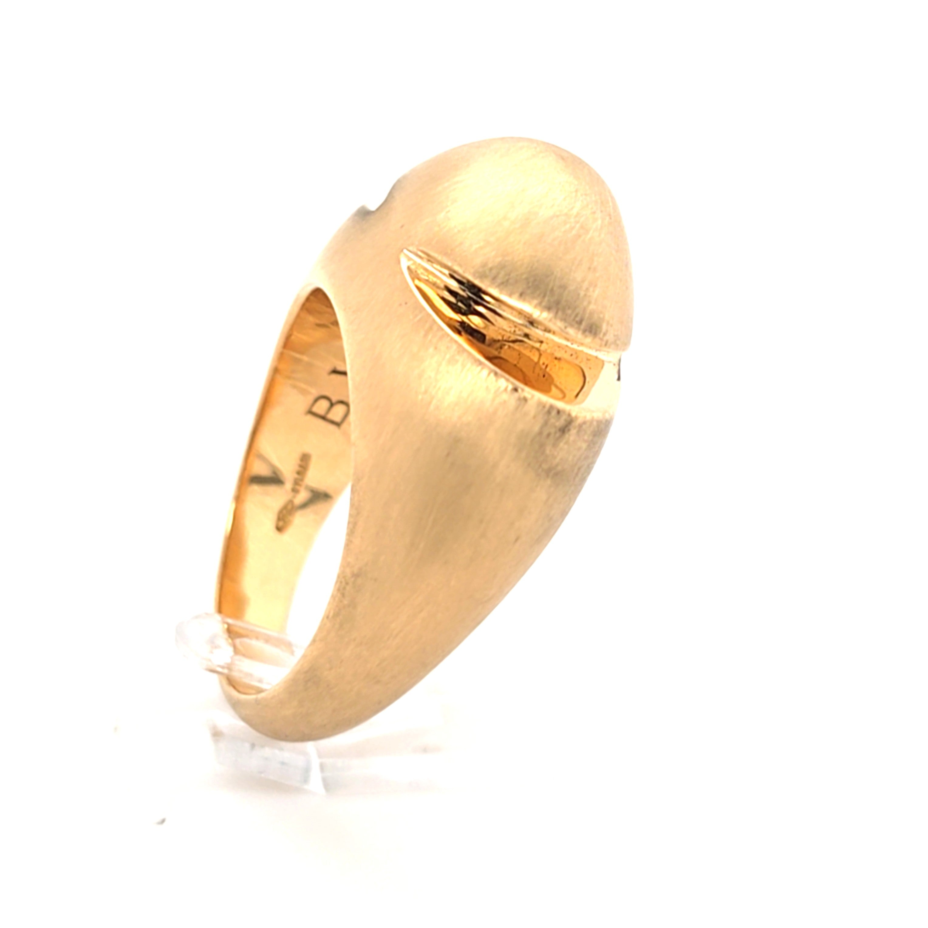 Bvlgari Damen Ring Gelb Gold 750 18 kt * 59* Schmuck 218608