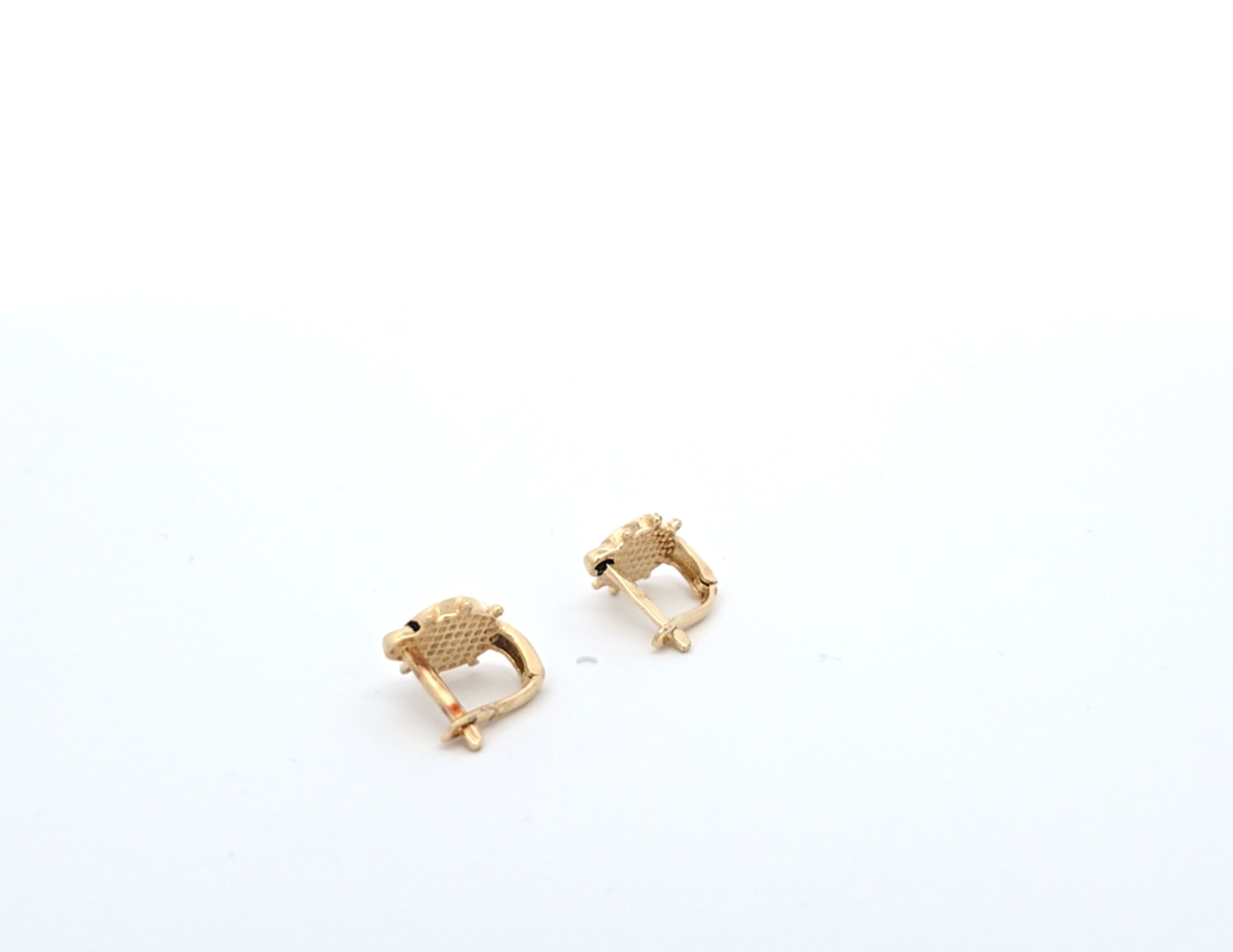 Ohrstecker Gelb Gold 585 Kinder Schmuck Geschenk