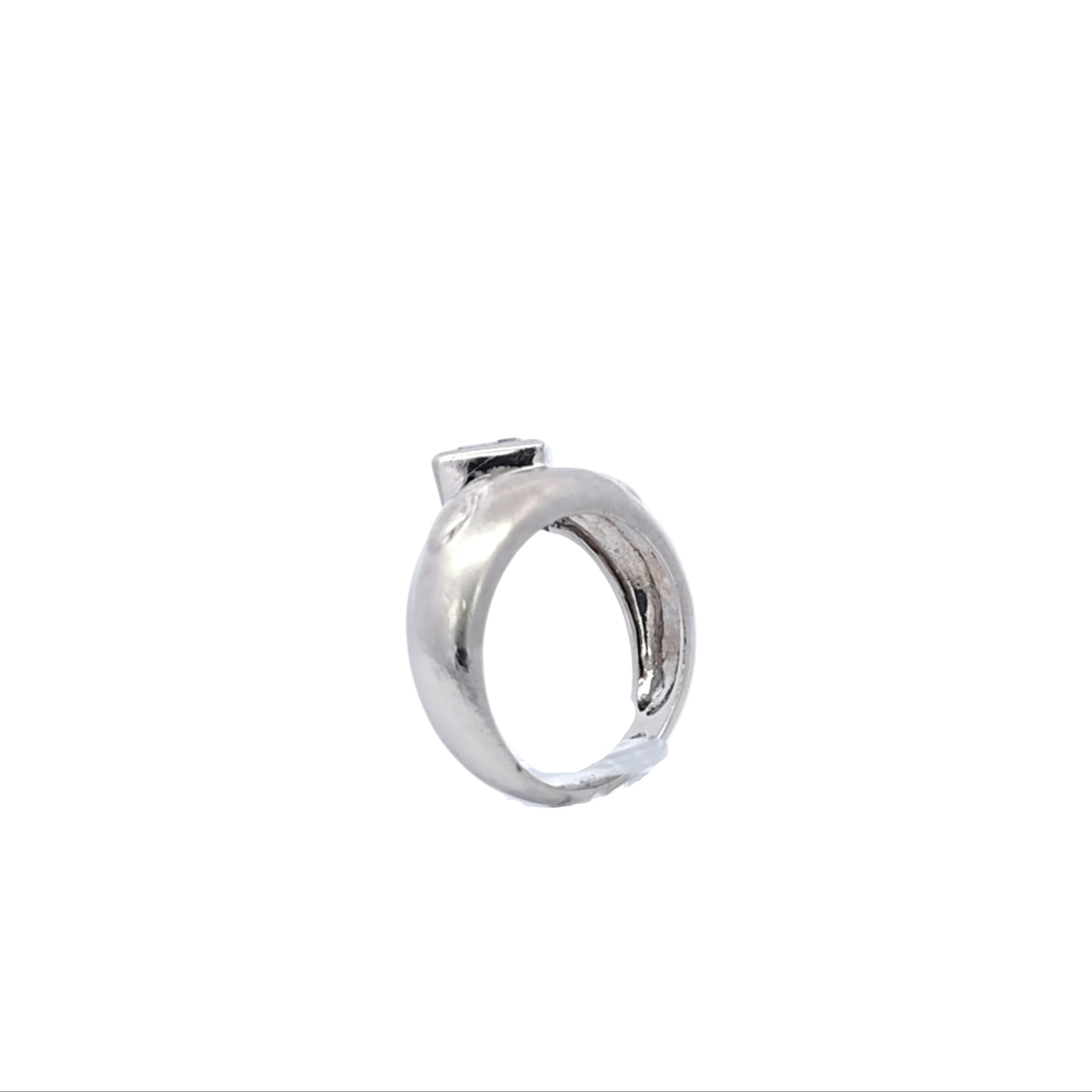 Ring Weiß Gold 585 Schmuckstein Hellblau Damen
