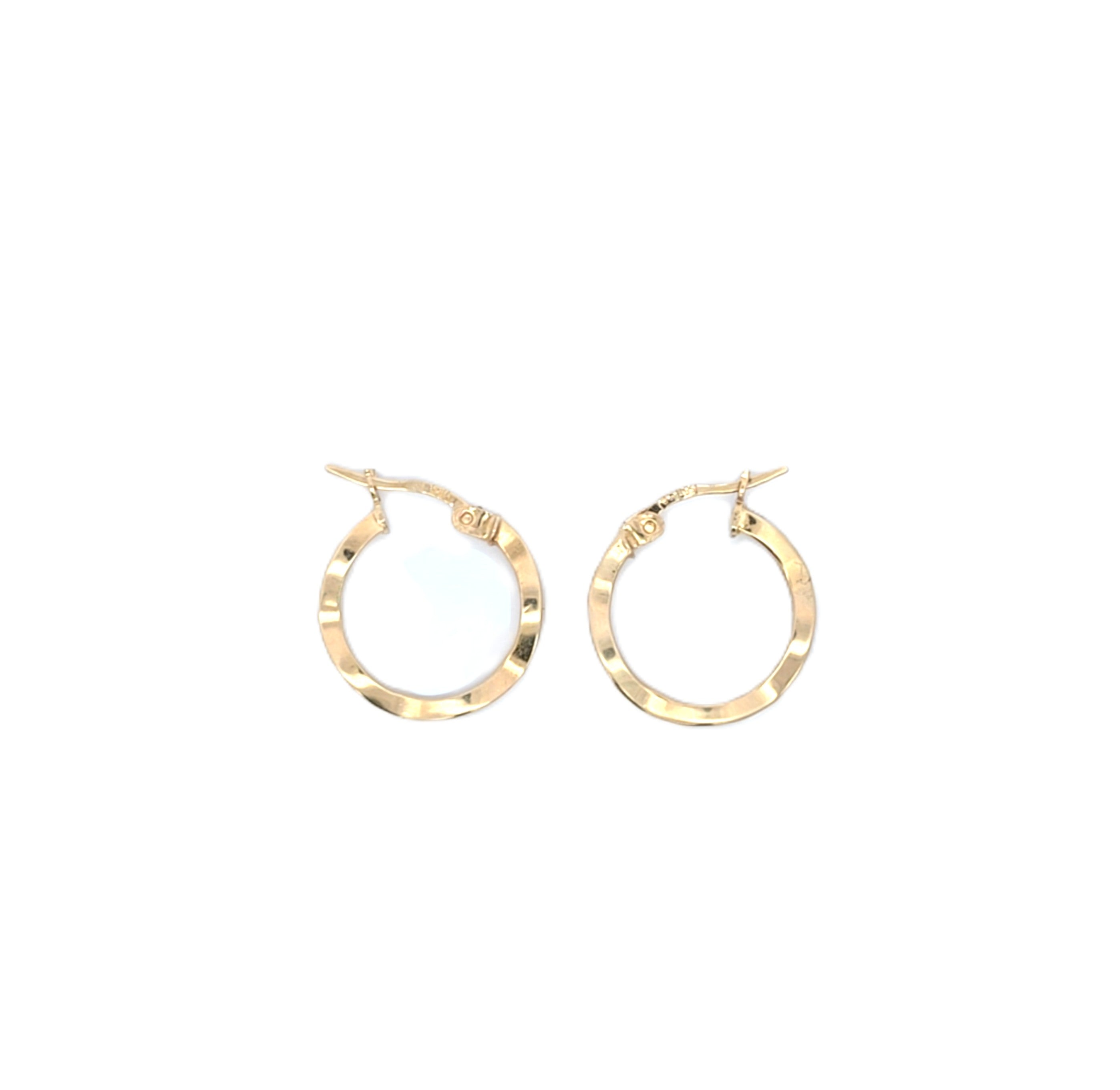 Damen Ohrringe Creolen Gelbgold 585 14kt