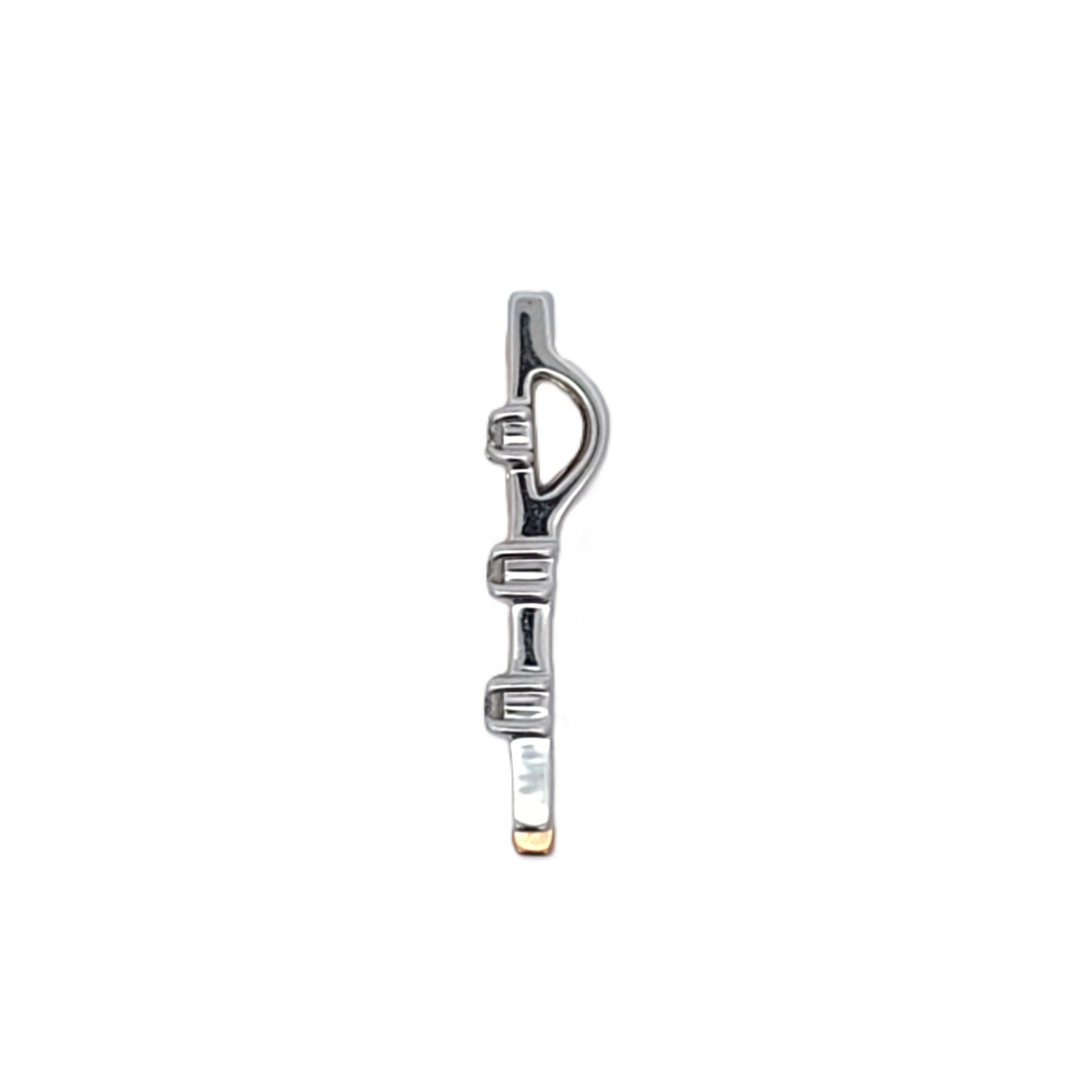 Anhänger Weißgold/ Rosegold 585/14kt 3 Brillanten