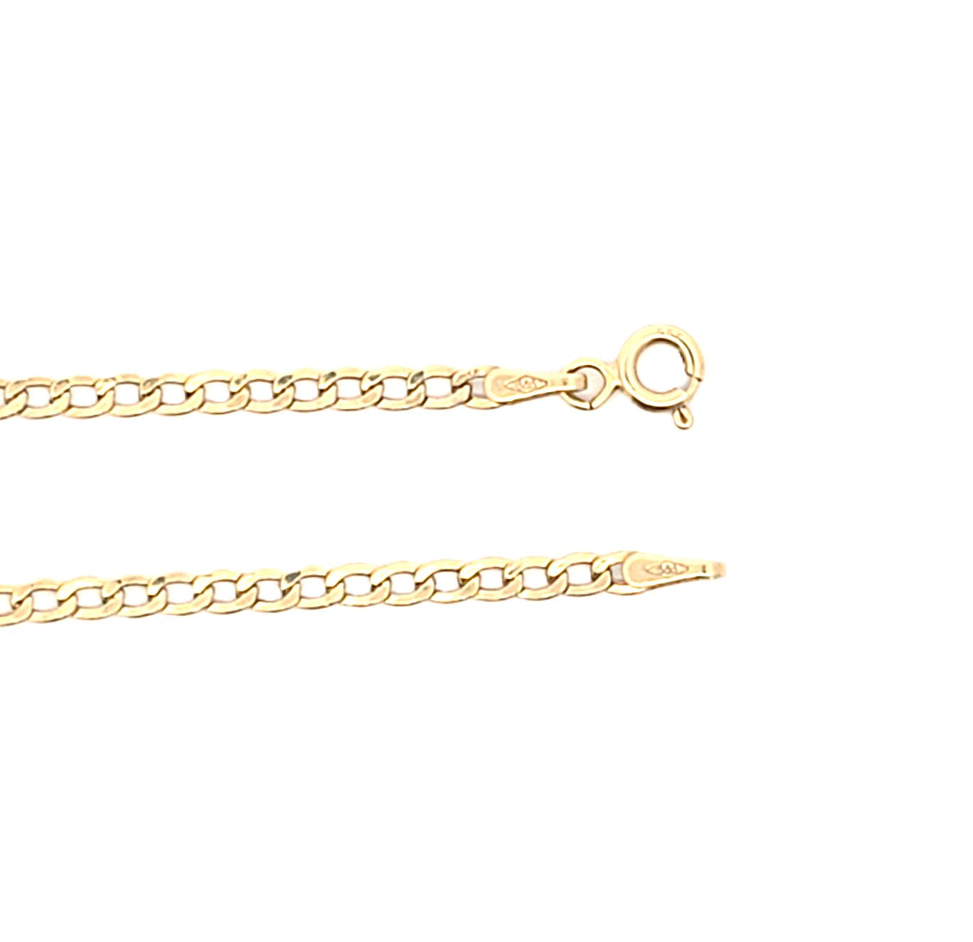 Panzerkette Gelbgold Unisex 585 14 kt