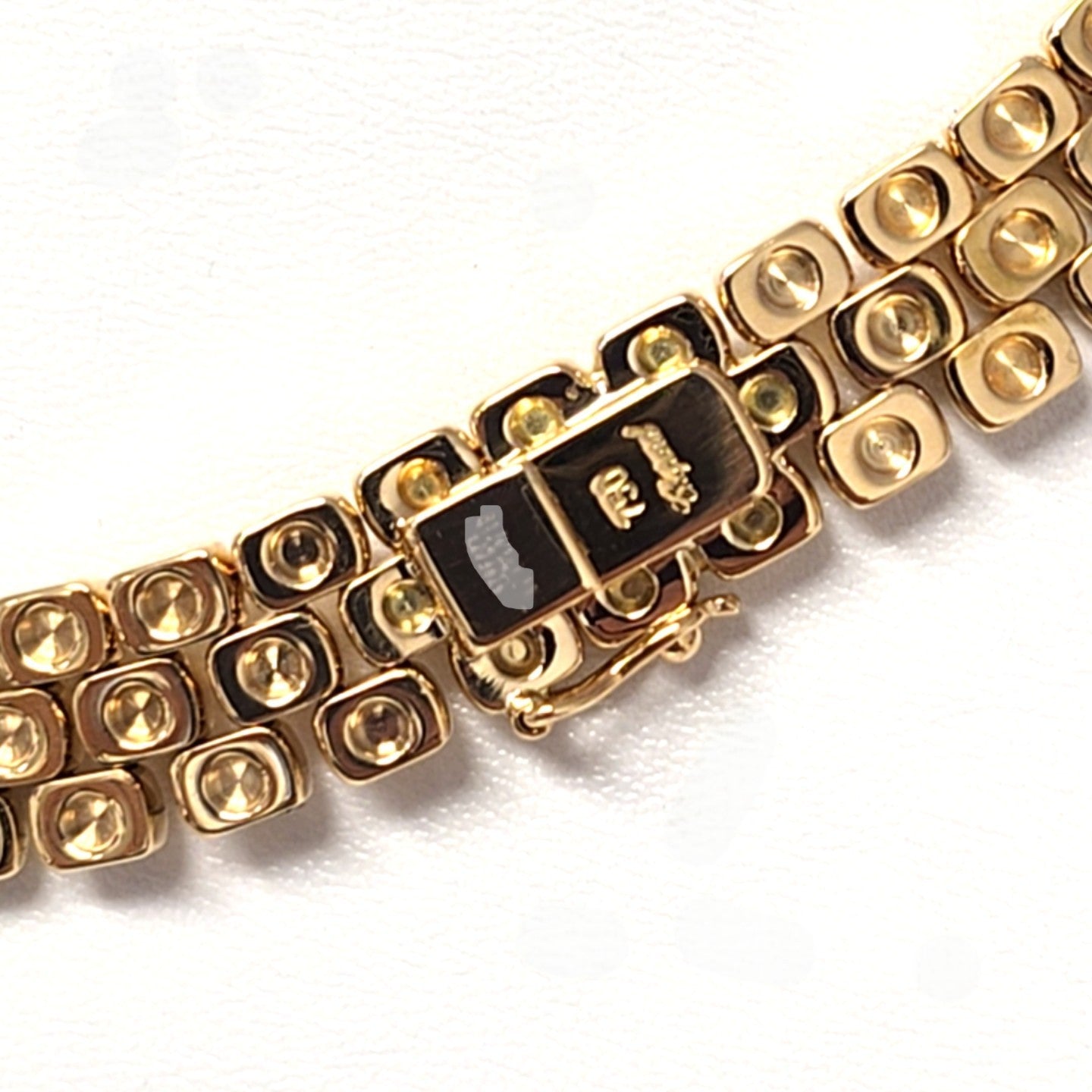 Damen Chopard Collier Gelbgold 750 18 kt Happy Diamonds 45 cm Ref.812267