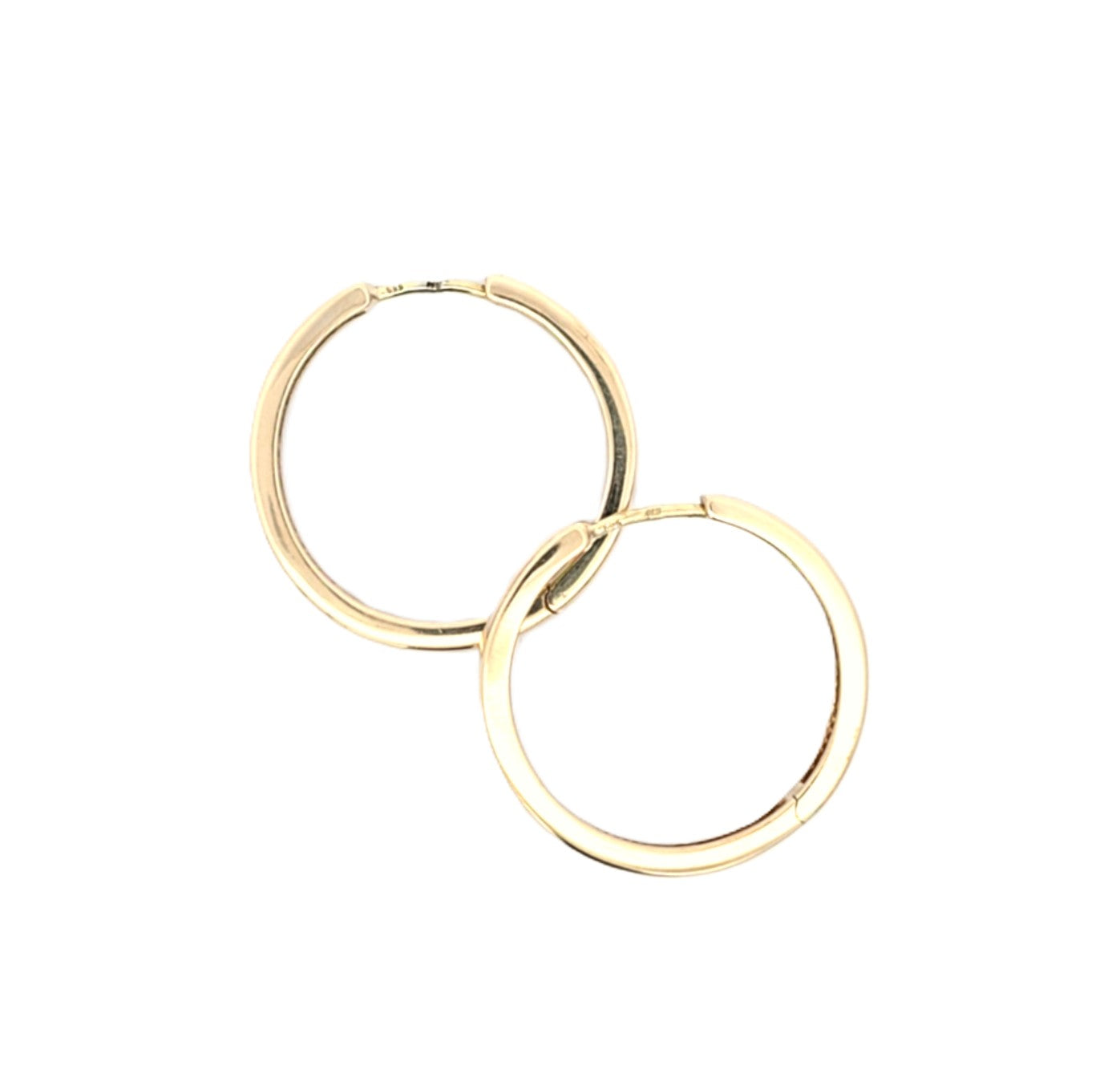 Ohrringe Gelbgold 585 Creolen Damen