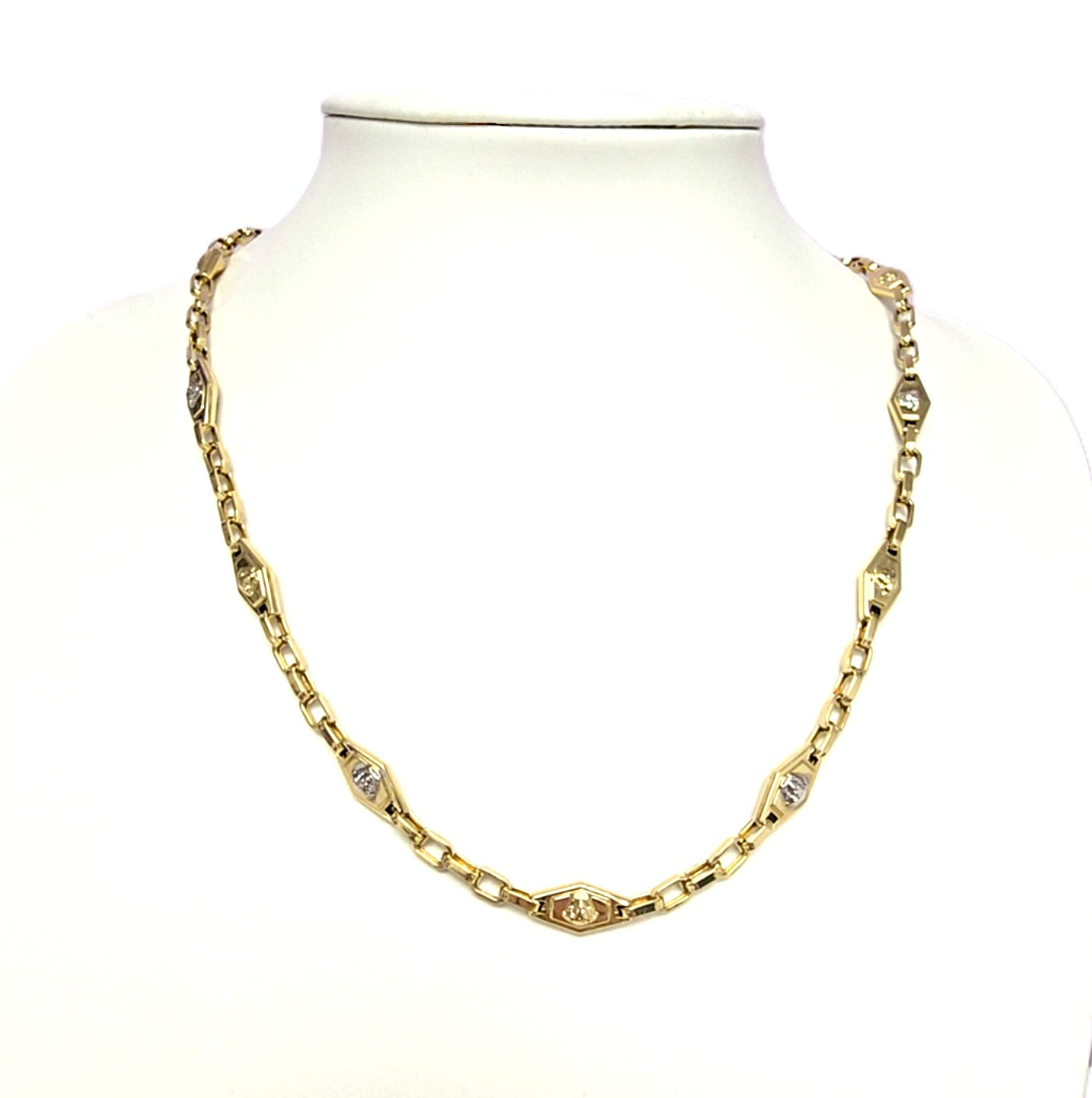 Medusa Kette Gelbgold 585/14kt