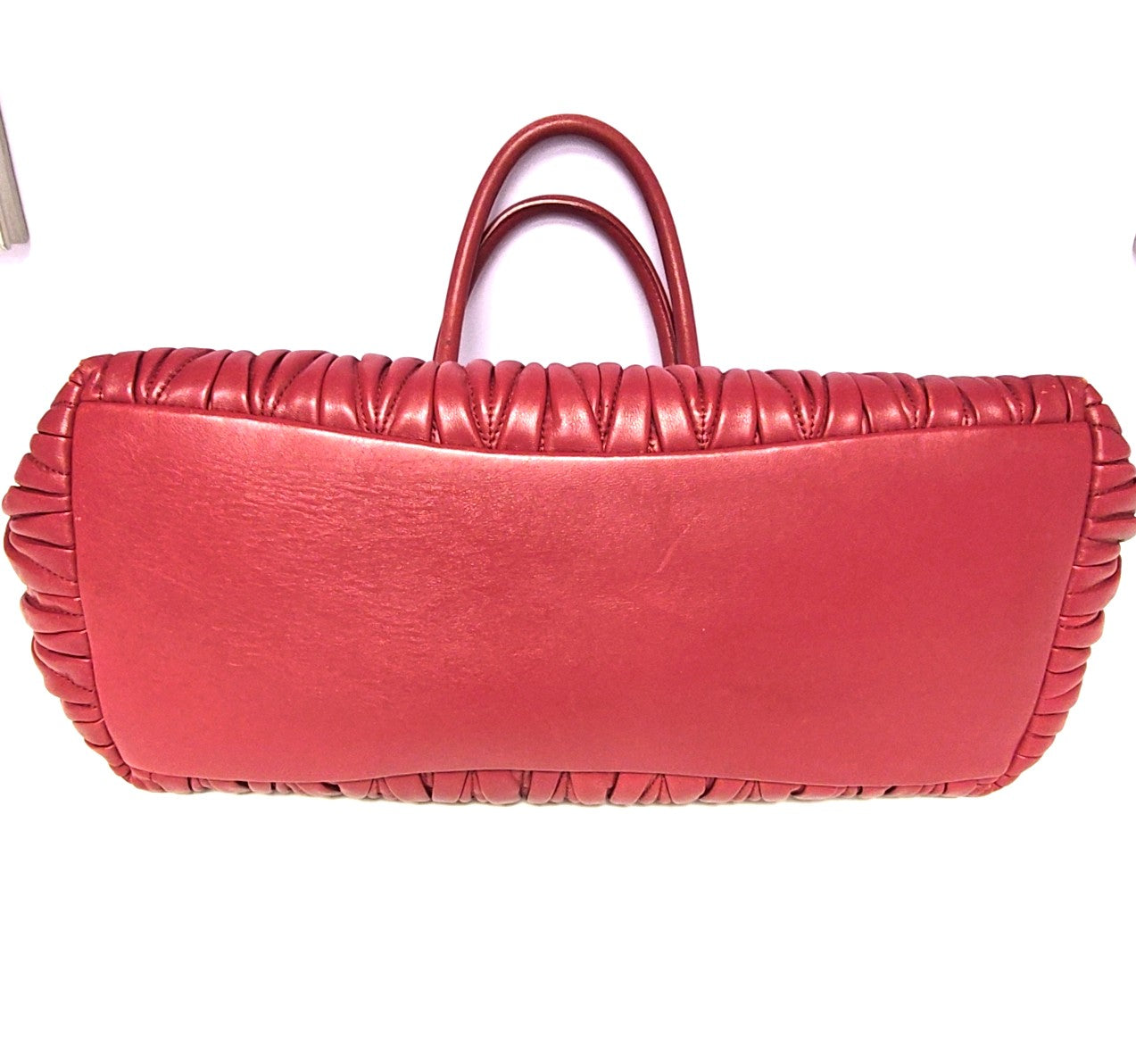 Prada Miu Miu Matelasse Rubino Tasche