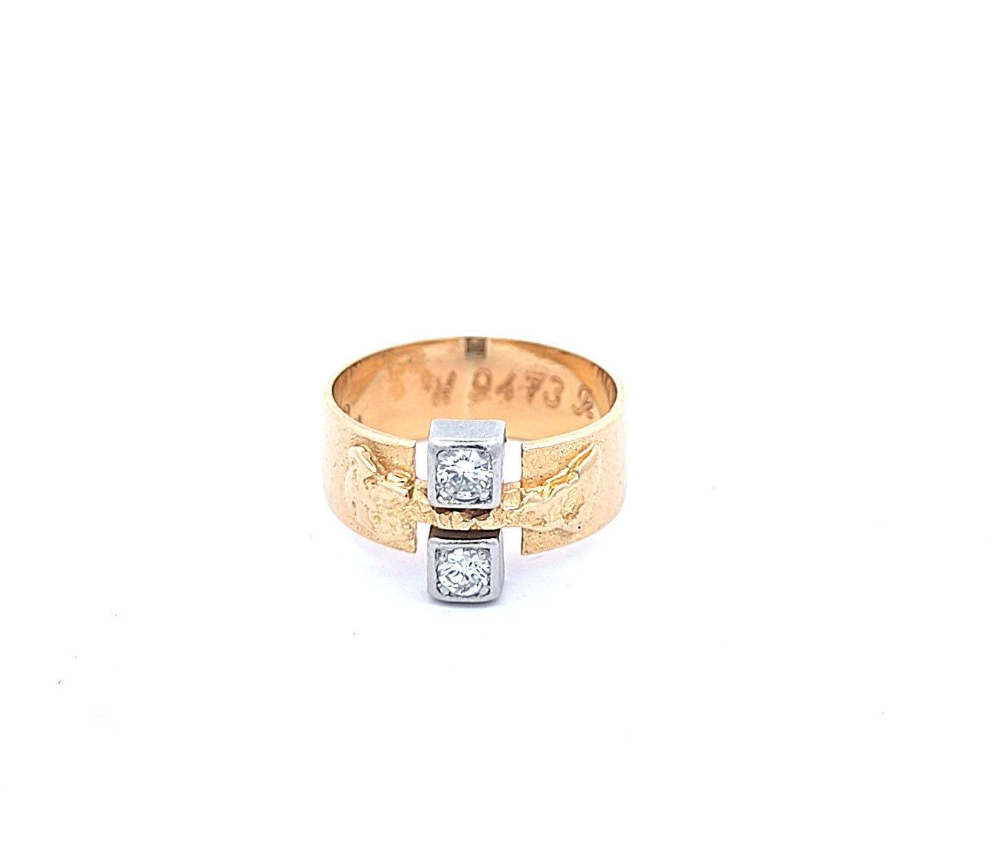 Lapponia Ring Brillanten Gelb-/Weißgold 750/18kt