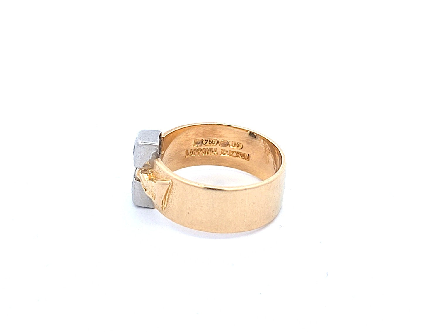Lapponia Ring Brillanten Gelb-/Weißgold 750/18kt